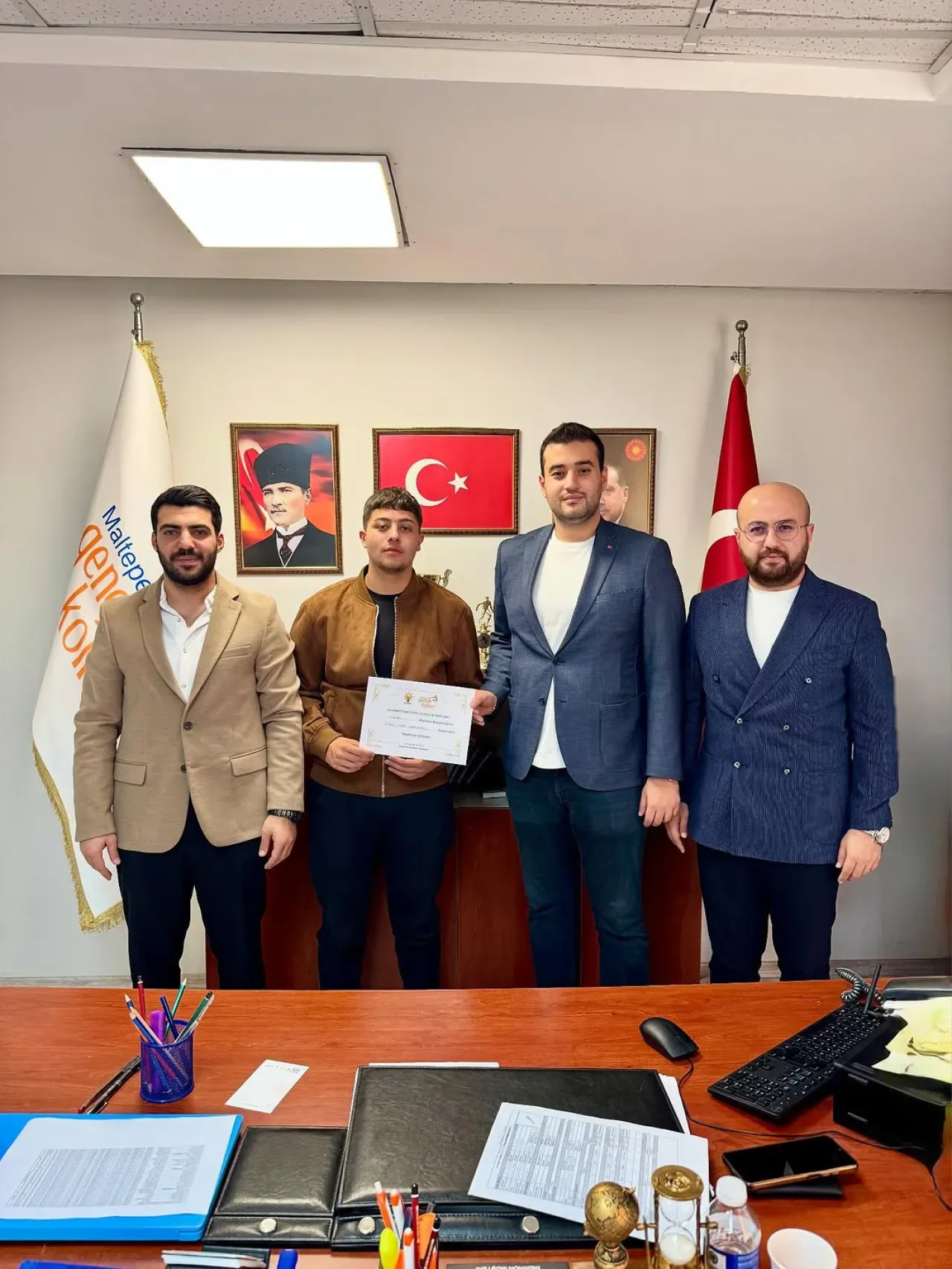 AK Parti Maltepe'de Cevizli Mahalle Başkanlığına Atama Yapıldı AK Parti Maltepe'de Cevizli Mahalle Başkanlığına Atama Yapıldı