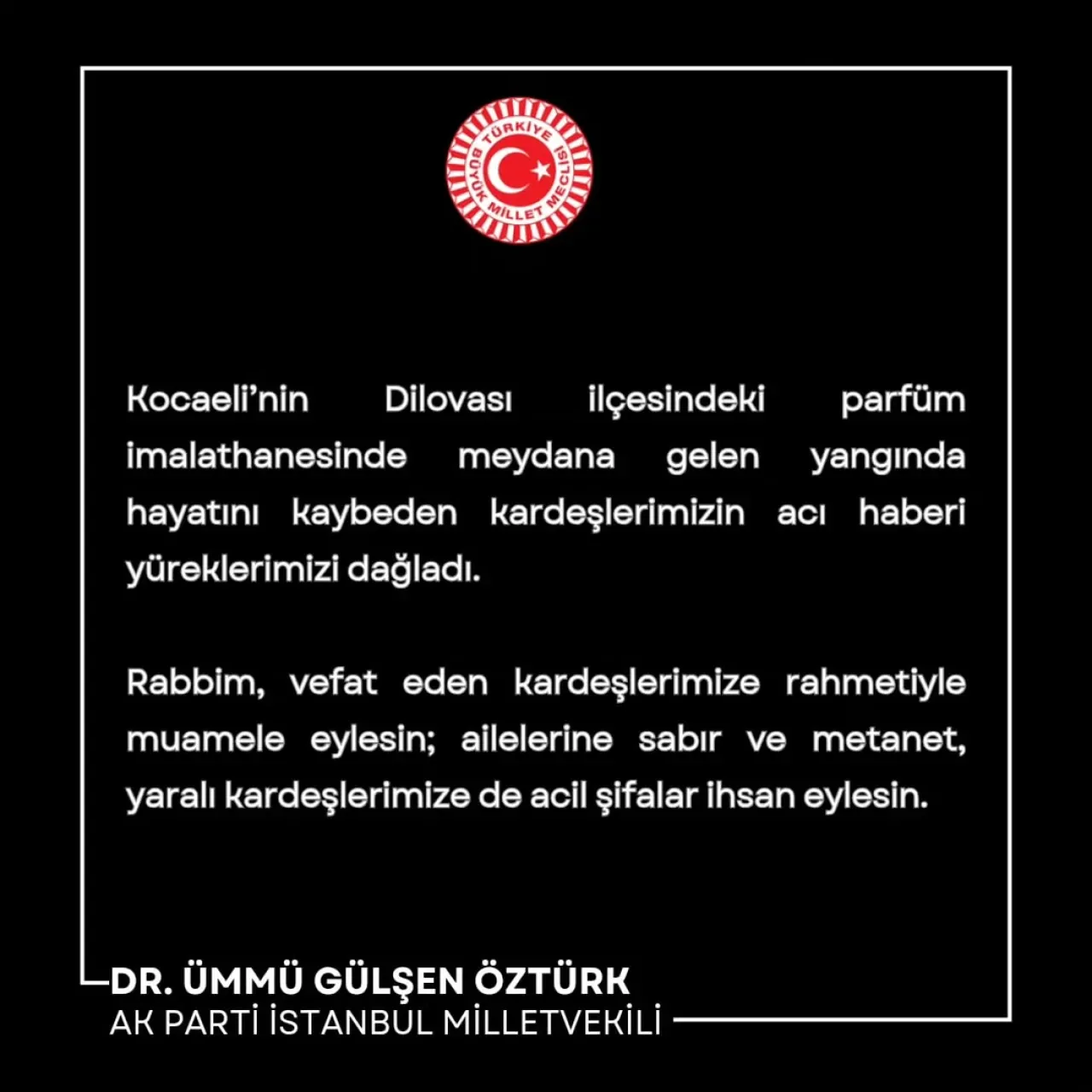 Dilovası'ndaki Parfüm İmalathanesi Yangınında Can Kaybı Dilovası'ndaki Parfüm İmalathanesi Yangınında Can Kaybı