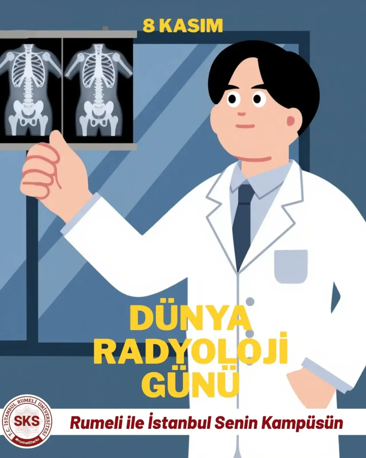 Dünya Radyoloji Günü'nde Sağlığın Işığı Olan Çalışanlar Kutlanıyor Dünya Radyoloji Günü'nde Sağlığın Işığı Olan Çalışanlar Kutlanıyor