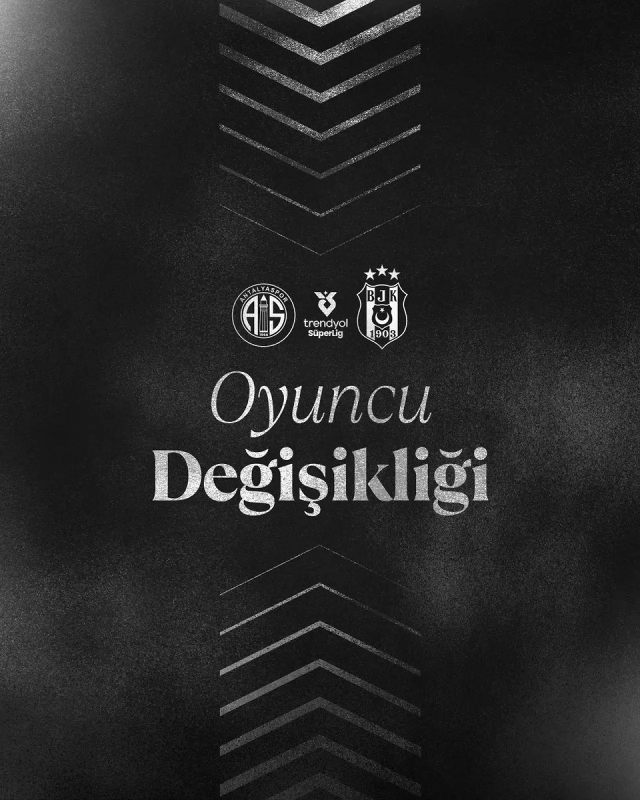 Beşiktaş'ta Salih Yerine Kartal Oyuna Girdi Beşiktaş'ta Salih Yerine Kartal Oyuna Girdi