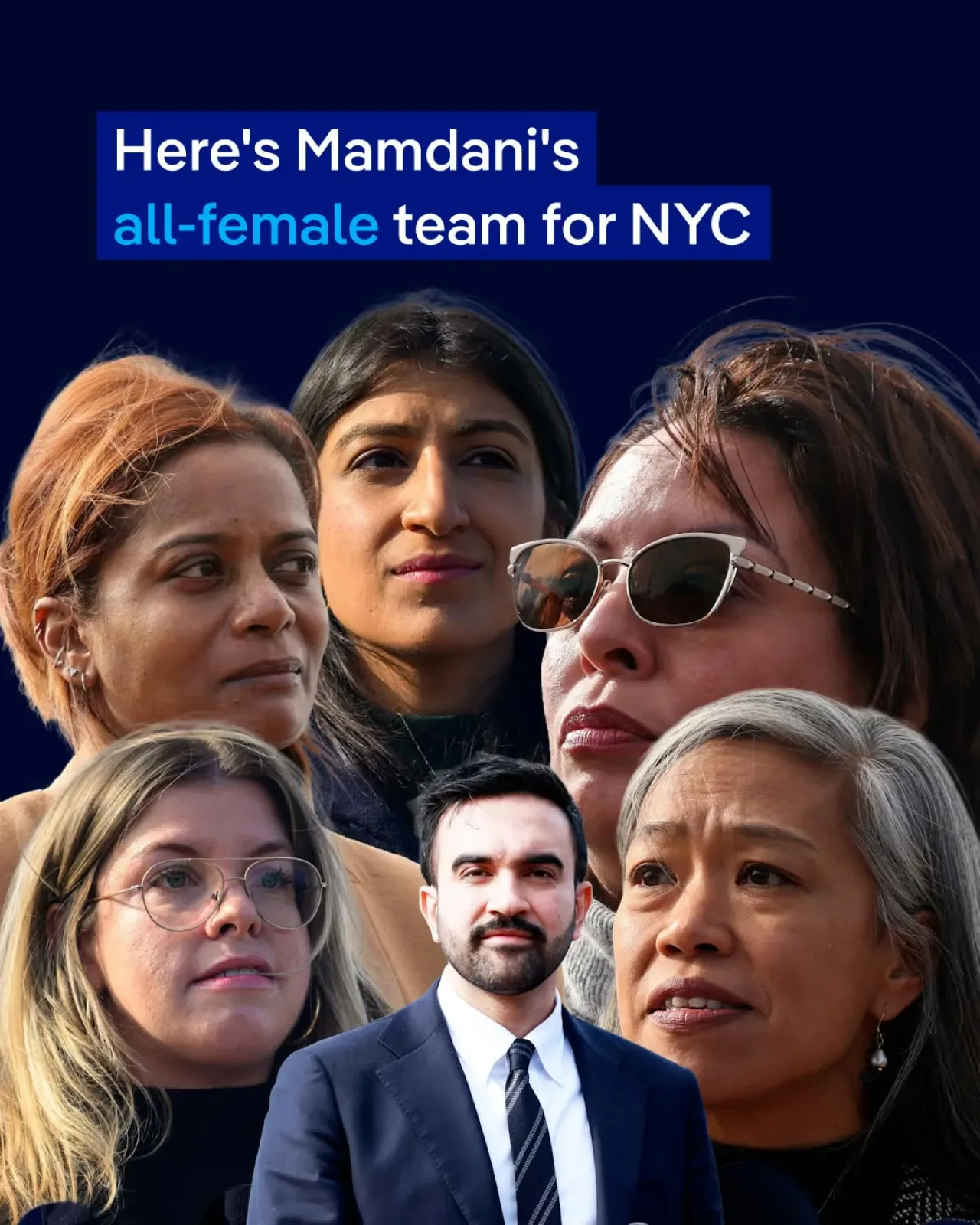 New York'un Yeni Belediye Başkanı Zohran Mamdani'nin Yolunu Tamamen Kadınlardan Oluşan Geçiş Ekibi Açıyor New York'un Yeni Belediye Başkanı Zohran Mamdani'nin Yolunu Tamamen Kadınlardan Oluşan Geçiş Ekibi Açıyor