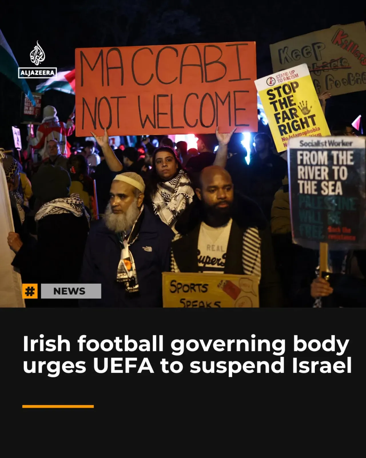 İrlanda Futbol Federasyonu UEFA'dan İsrail'in Futboldan Men Edilmesini Talep Etti İrlanda Futbol Federasyonu UEFA'dan İsrail'in Futboldan Men Edilmesini Talep Etti