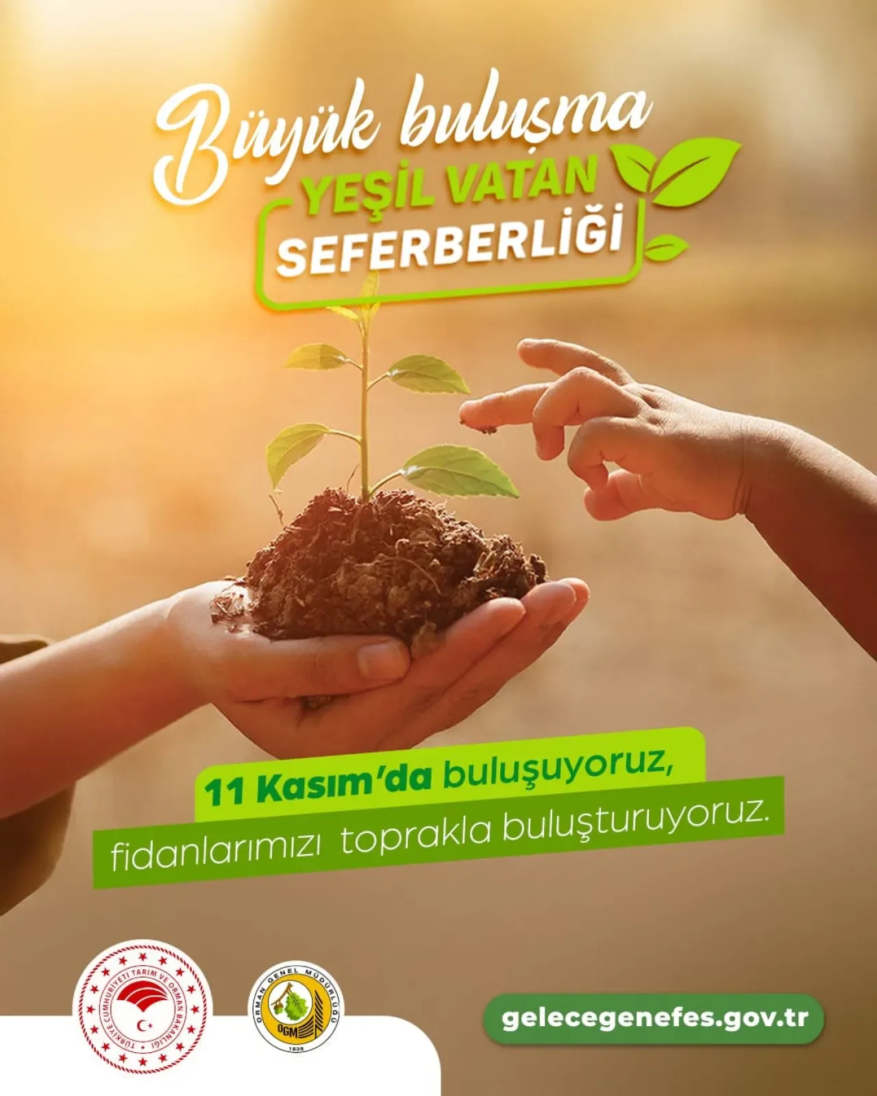 Yeşil Vatan Seferberliği Kapsamında Vatandaşlar Fidan Sahiplenmeye Çağrılıyor Yeşil Vatan Seferberliği Kapsamında Vatandaşlar Fidan Sahiplenmeye Çağrılıyor