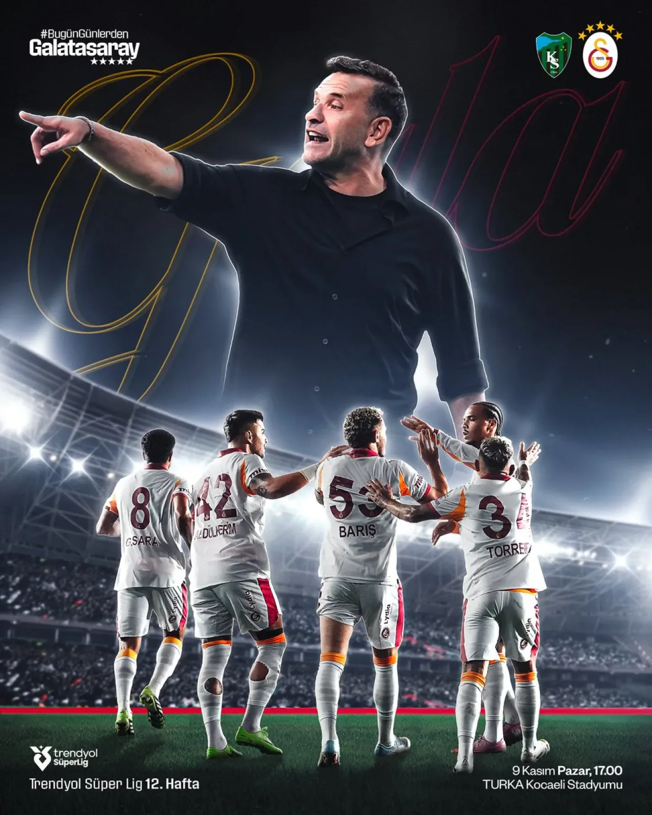 Galatasaray, Kocaelispor Karşılaşmasına Hazırlanıyor Galatasaray, Kocaelispor Karşılaşmasına Hazırlanıyor