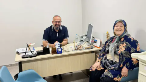 Op. Dr. İbrahim Akkurt Yozgat'tan gelen hastasını Ankara'da tedavi etti: Hekim-guven köprüsü kurdu