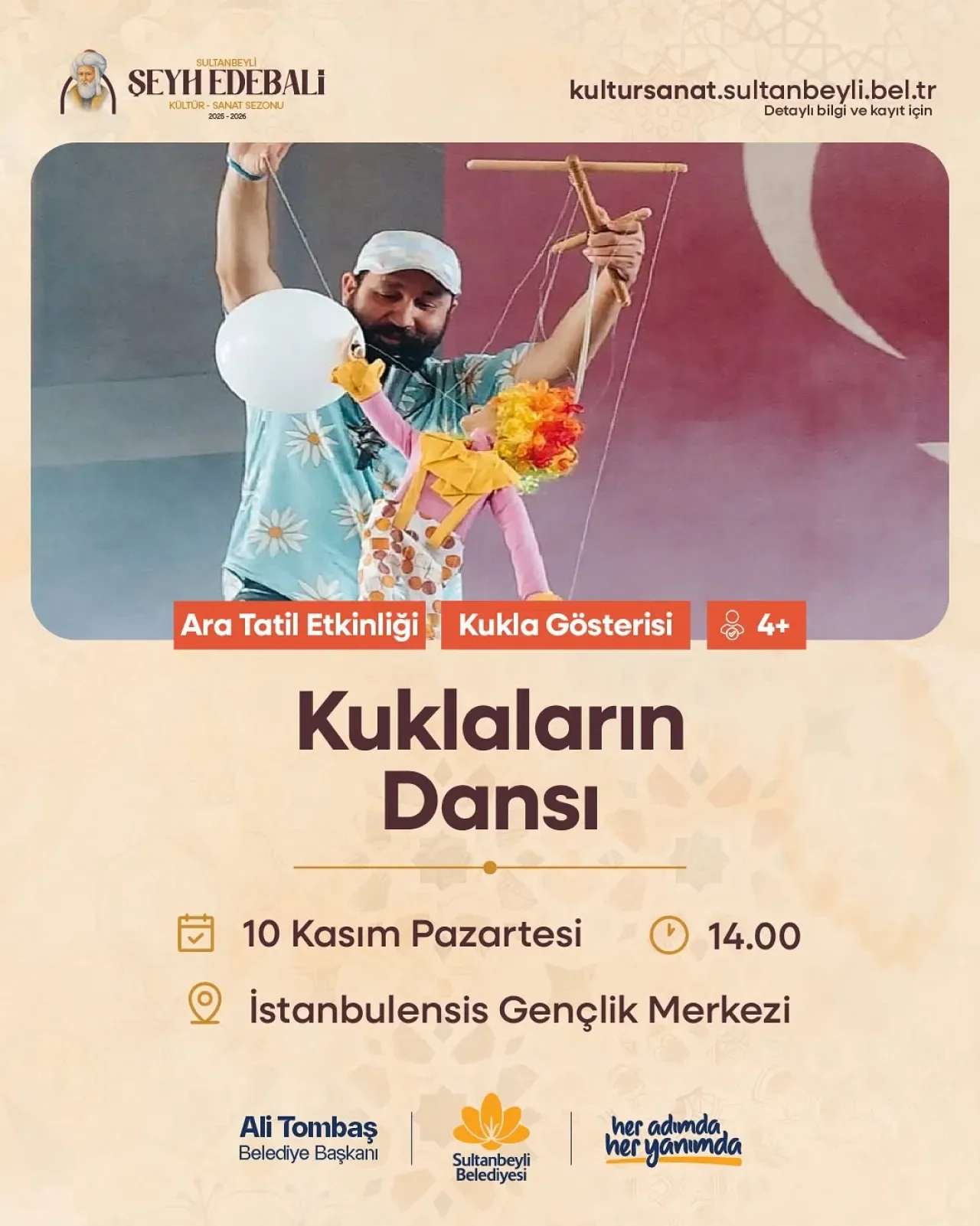 Sultanbeyli'de Çocuklar İçin Ücretsiz Tiyatro Keyfi Başlıyor Sultanbeyli'de Çocuklar İçin Ücretsiz Tiyatro Keyfi Başlıyor