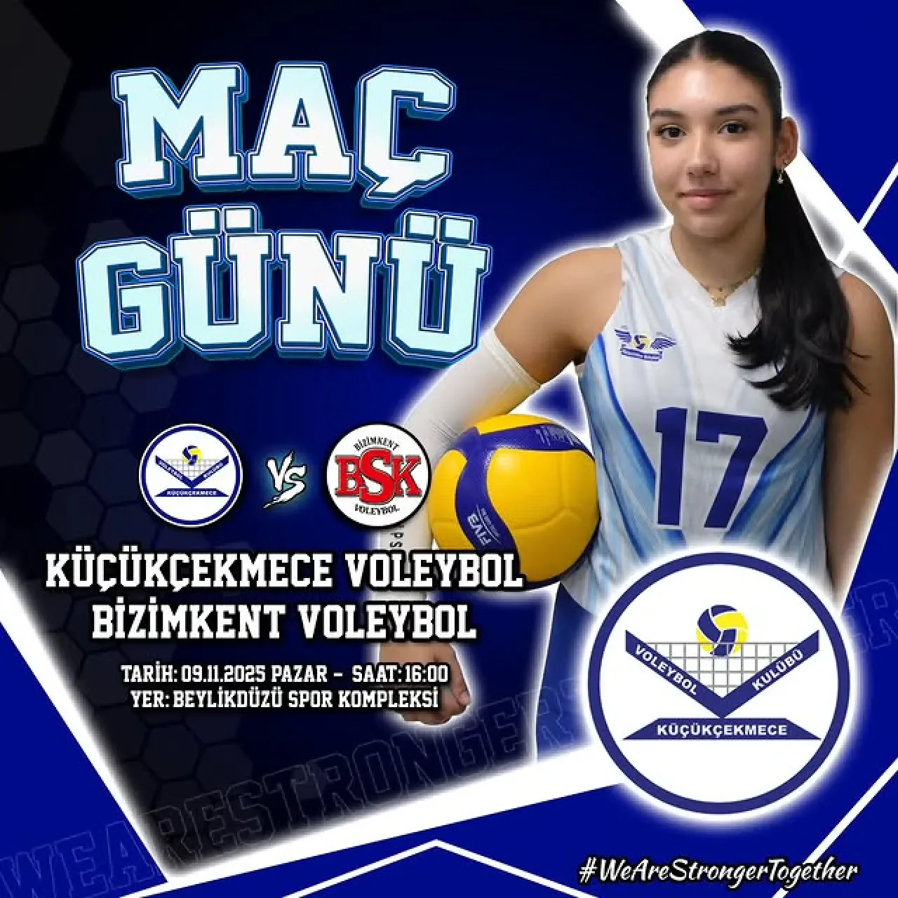 Küçükçekmece Voleybol, Bizimkent Voleybol Karşılaşmasına Hazırlanıyor Küçükçekmece Voleybol, Bizimkent Voleybol Karşılaşmasına Hazırlanıyor