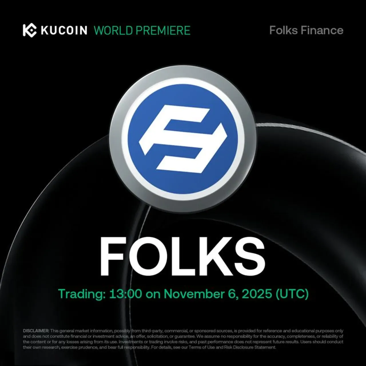 Folks Finance (FOLKS) 6 Kasım'da KuCoin'de İşlem Görmeye Başlıyor Folks Finance (FOLKS) 6 Kasım'da KuCoin'de İşlem Görmeye Başlıyor