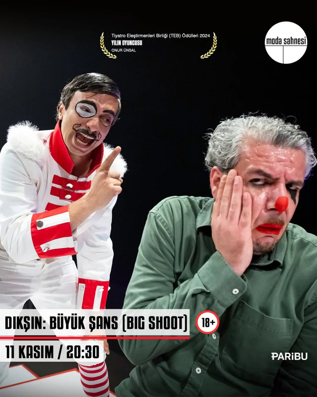 Dıkşın "Büyük Şans" Oyunu Moda Sahnesi'nde Seyirciyle Buluşuyor Dıkşın "Büyük Şans" Oyunu Moda Sahnesi'nde Seyirciyle Buluşuyor