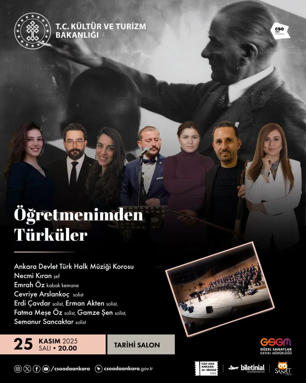 Öğretmen Kökenli Sanatçılar CSO Ankara'da Türkü Gecesi Düzenliyor Öğretmen Kökenli Sanatçılar CSO Ankara'da Türkü Gecesi Düzenliyor