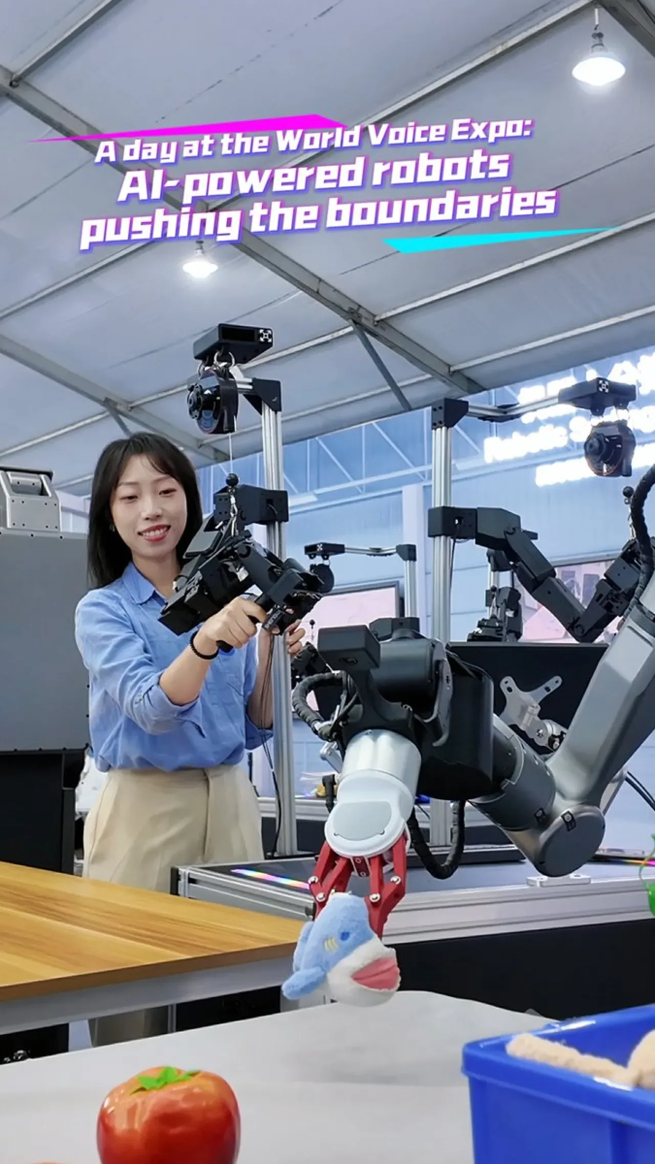 Dünya Ses Expo'sunda Yapay Zeka Destekli Robotlar Sınırları Zorluyor Dünya Ses Expo'sunda Yapay Zeka Destekli Robotlar Sınırları Zorluyor