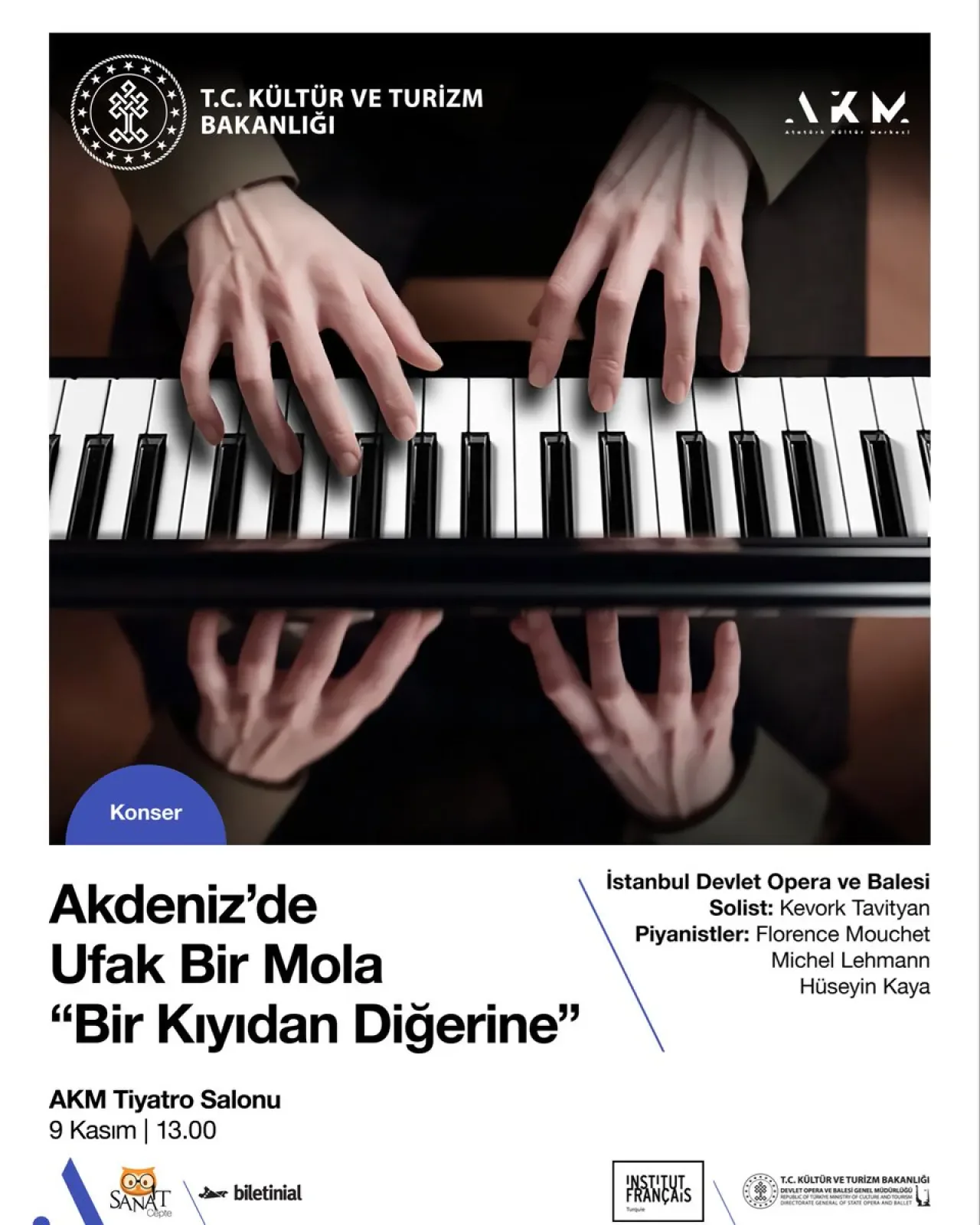 Akdeniz Kültürlerinin Müzik ve Dansla Buluştuğu Özel Etkinlik AKM'de Akdeniz Kültürlerinin Müzik ve Dansla Buluştuğu Özel Etkinlik AKM'de