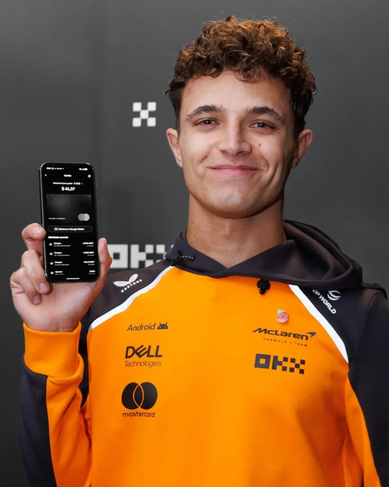 Lando Norris, Brezilya'da OKX Pay Kullanımıyla Dikkat Çekti Lando Norris, Brezilya'da OKX Pay Kullanımıyla Dikkat Çekti