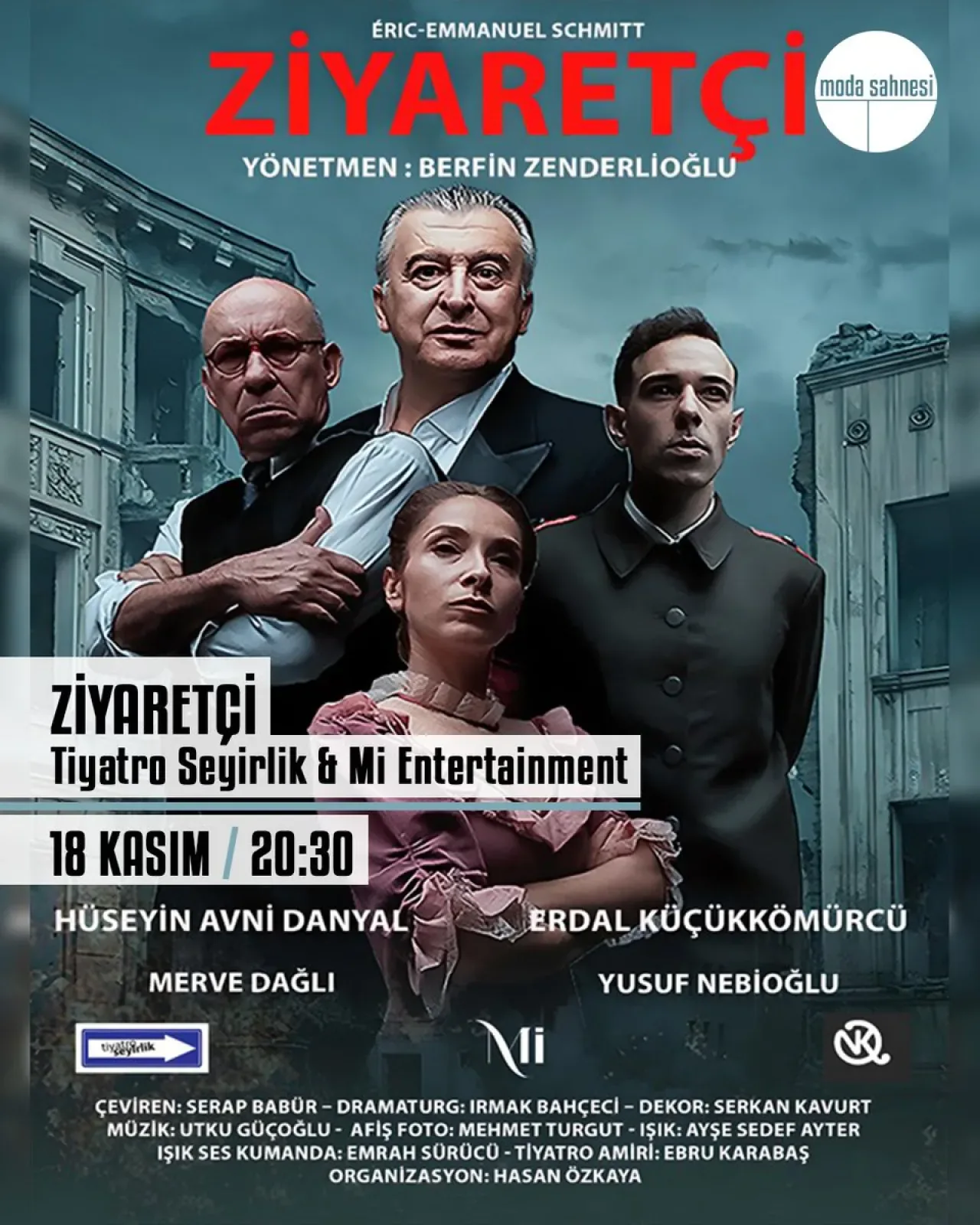 Moda Sahnesi'nde "Ziyaretçi" Oyunu Prömiyer Yapıyor Moda Sahnesi'nde "Ziyaretçi" Oyunu Prömiyer Yapıyor