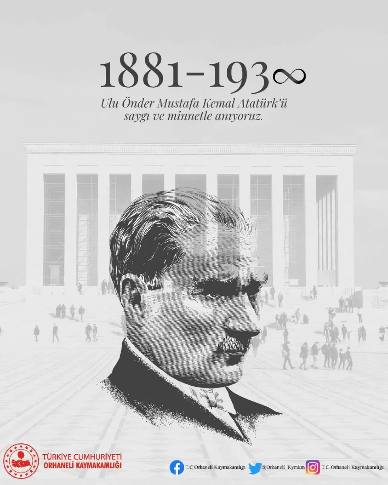 Orhaneli Kaymakamı Furkan Tuna'nın 10 Kasım Atatürk'ü Anma Mesajı Orhaneli Kaymakamı Furkan Tuna'nın 10 Kasım Atatürk'ü Anma Mesajı