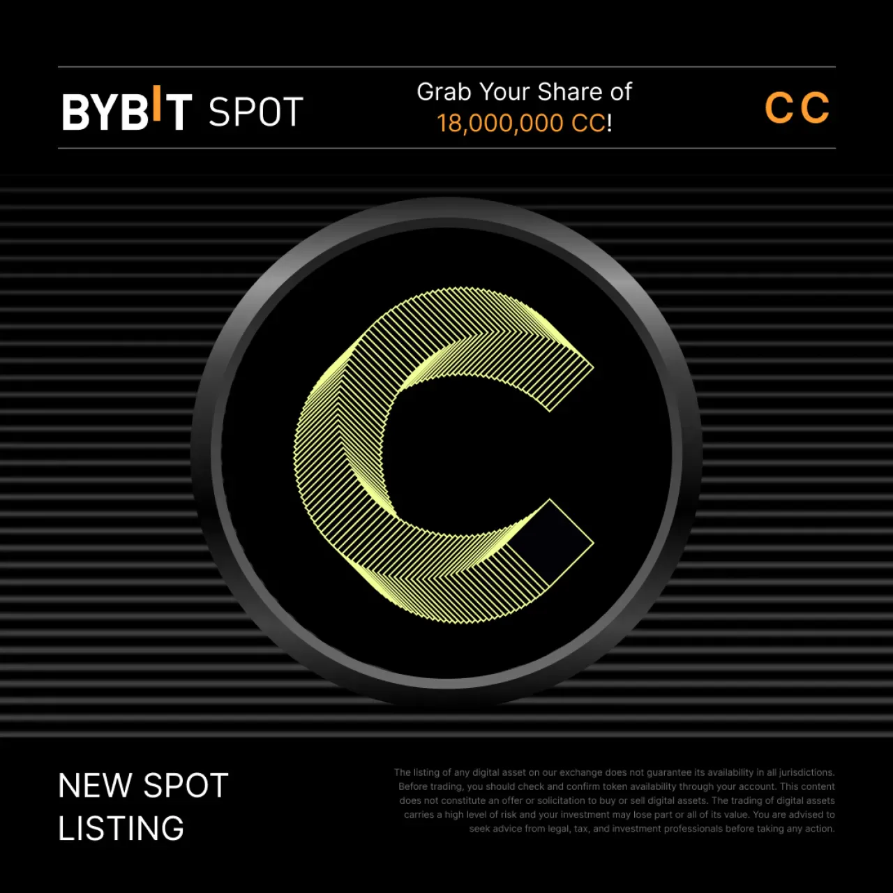 Bybit, Kullanıcılarına 18 Milyon CC Token Ödüllü Canton Network Kampanyasını Duyyurdu Bybit, Kullanıcılarına 18 Milyon CC Token Ödüllü Canton Network Kampanyasını Duyyurdu