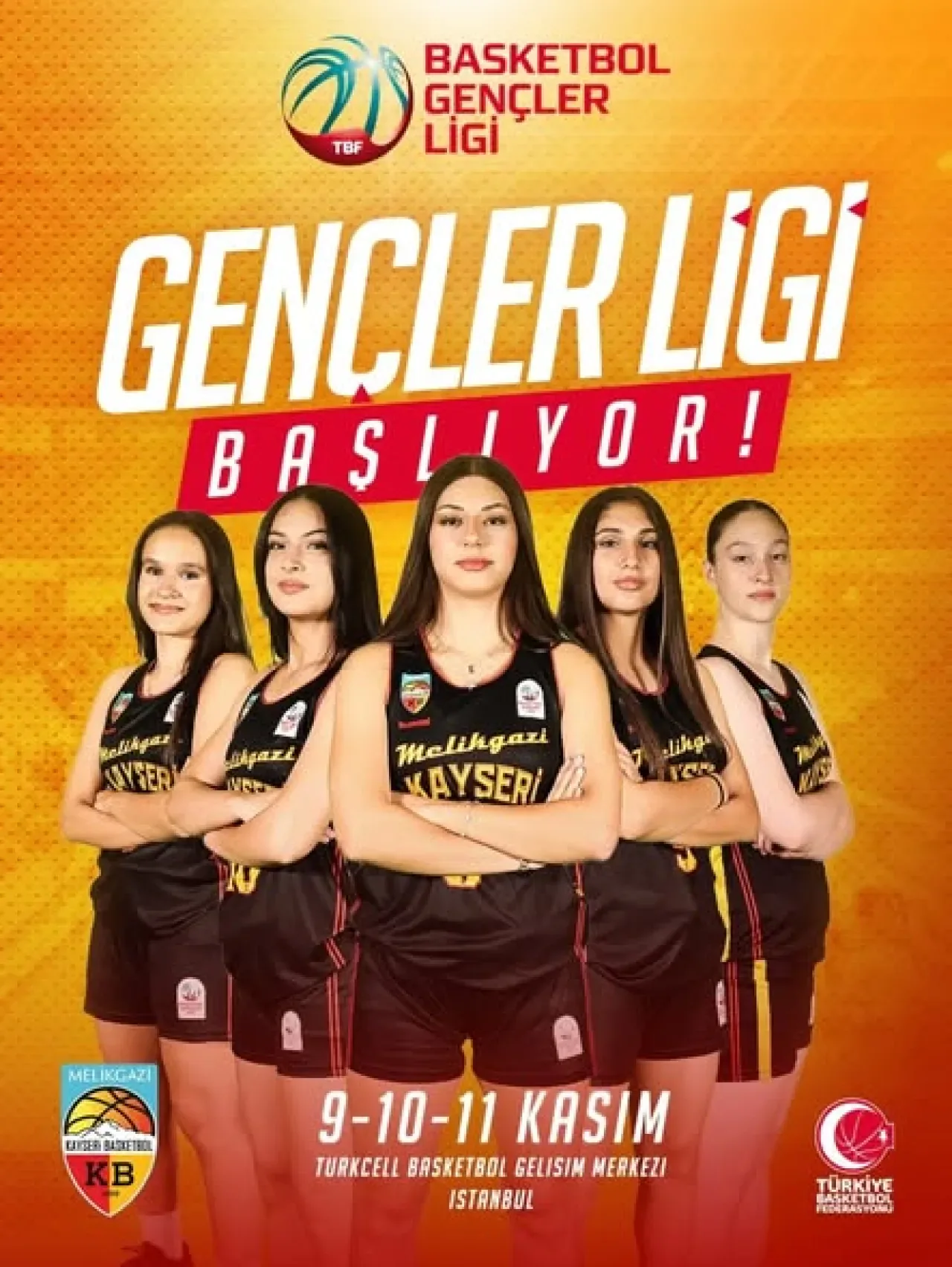 Kayseri Basketbol Genç Takımı, BGL 1. Hafta Maçlarına Hazır Kayseri Basketbol Genç Takımı, BGL 1. Hafta Maçlarına Hazır