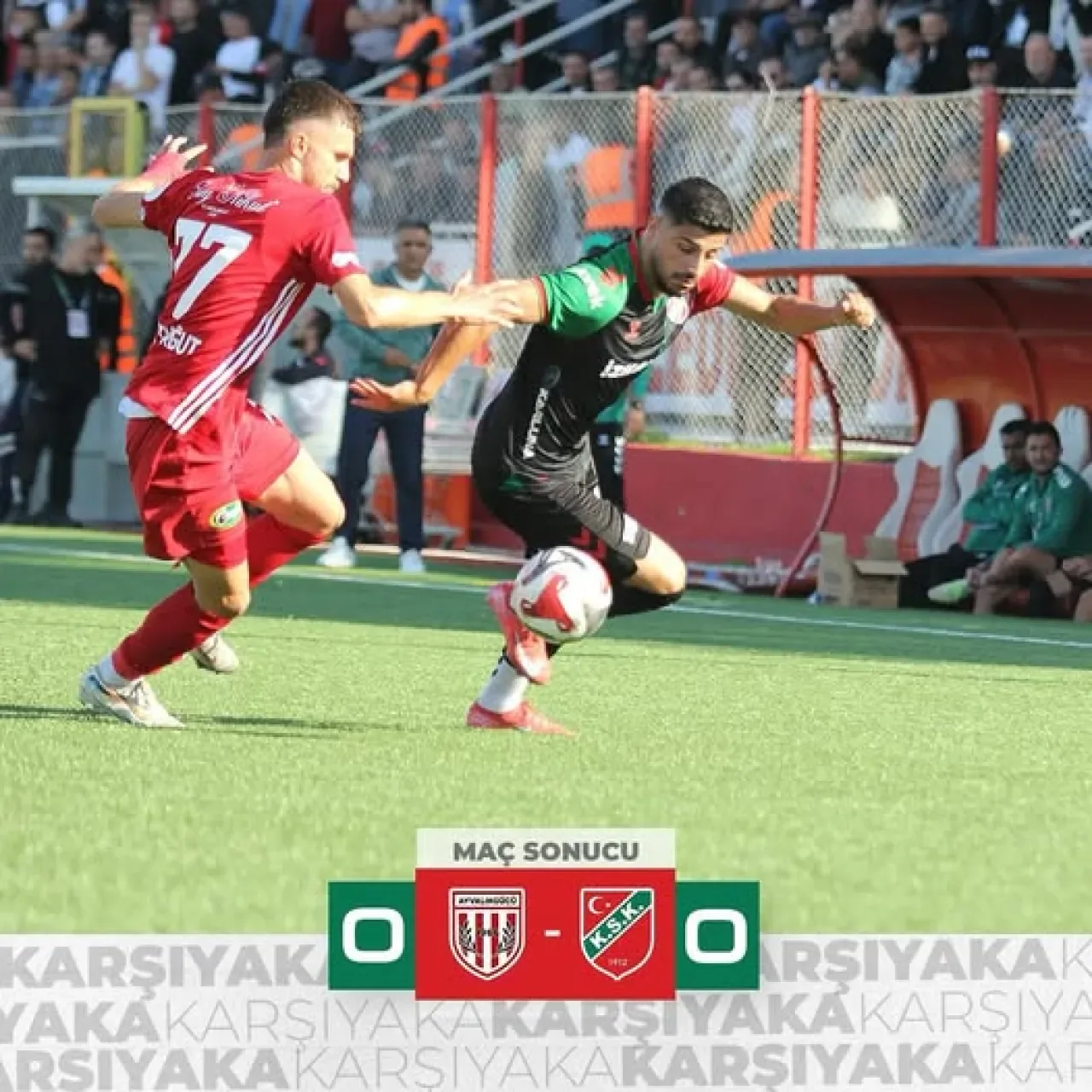 Karşıyaka, Ayvalıkgücü Karşısında Sert Mücadele ile Berabere Kaldı Karşıyaka, Ayvalıkgücü Karşısında Sert Mücadele ile Berabere Kaldı