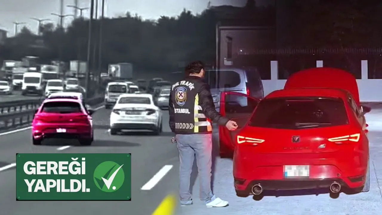 İstanbul'da Makas Atan Şerit Zorbalarına Yakalandı, Caydırıcı Cezalar Geliyor İstanbul'da Makas Atan Şerit Zorbalarına Yakalandı, Caydırıcı Cezalar Geliyor