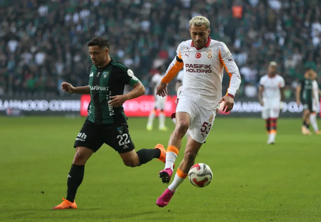 Kocaelispor, Galatasaray'ı Tek Golle Mağlup Etti Kocaelispor, Galatasaray'ı Tek Golle Mağlup Etti