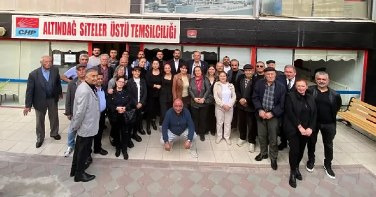 CHP Altındağ İlçe Başkanlığı, Site Üstü Temsilciliği'nde Üyelerle Buluştu CHP Altındağ İlçe Başkanlığı, Site Üstü Temsilciliği'nde Üyelerle Buluştu