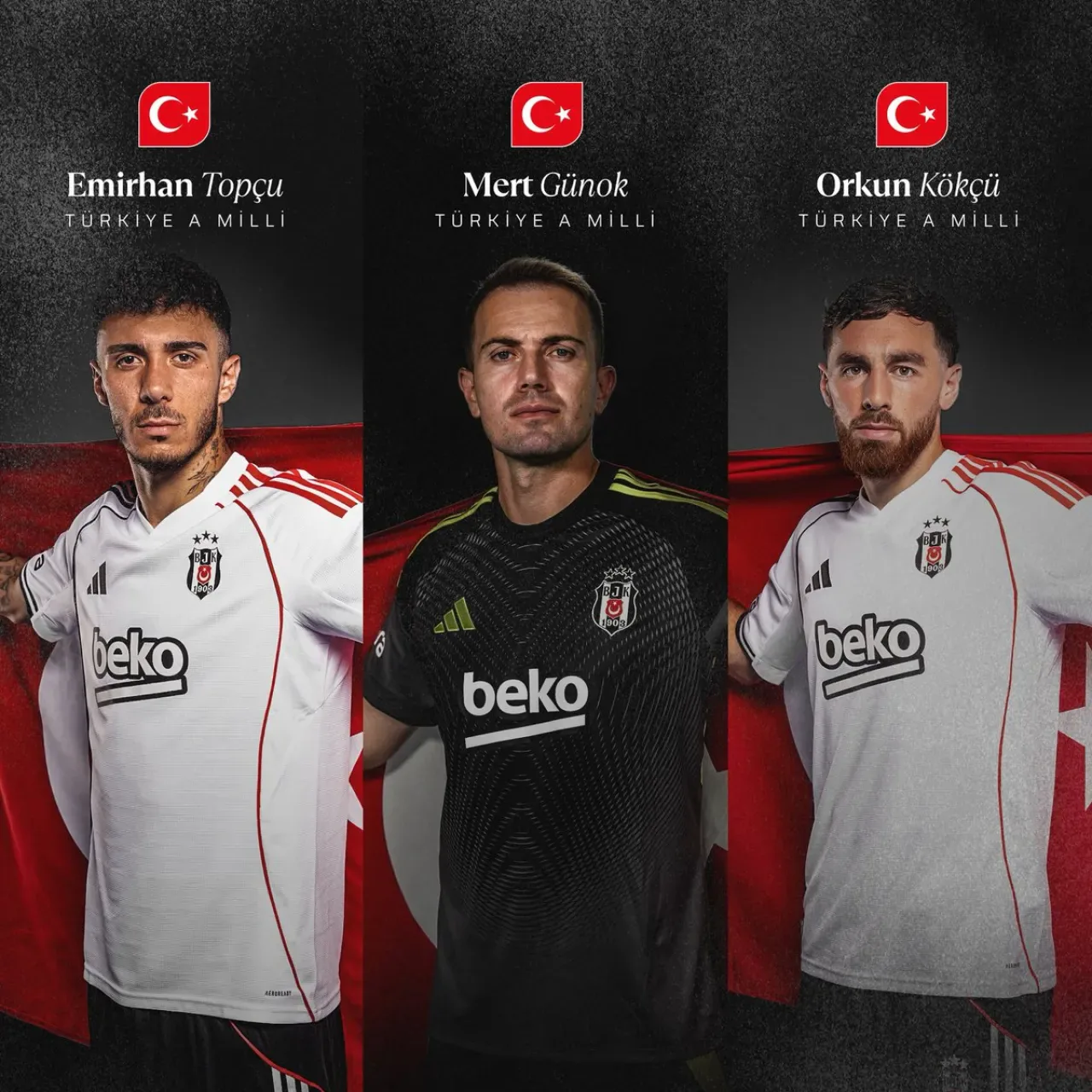 Beşiktaşlı Futbolculara Milli Takımdan Davet Beşiktaşlı Futbolculara Milli Takımdan Davet