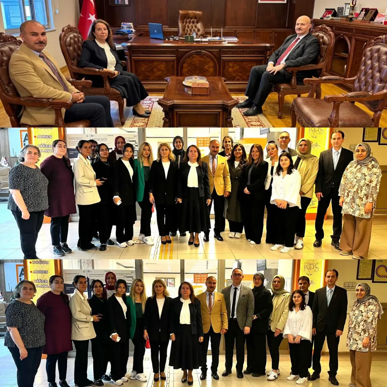 İstanbul Nüfus Müdürü Başoğlu, Güngören'deki İlçe Nüfus Müdürlüğü'nü Denetledi İstanbul Nüfus Müdürü Başoğlu, Güngören'deki İlçe Nüfus Müdürlüğü'nü Denetledi