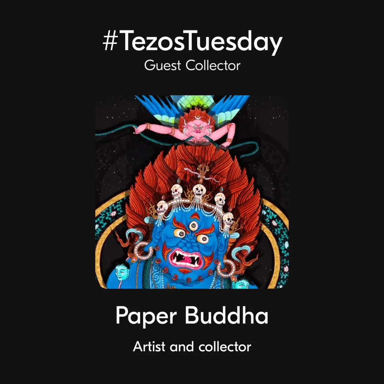 Paper Buddha, TezosTuesday Etkinliği ile 500 Tez Değerinde Sanat Eseri Topluyor Paper Buddha, TezosTuesday Etkinliği ile 500 Tez Değerinde Sanat Eseri Topluyor