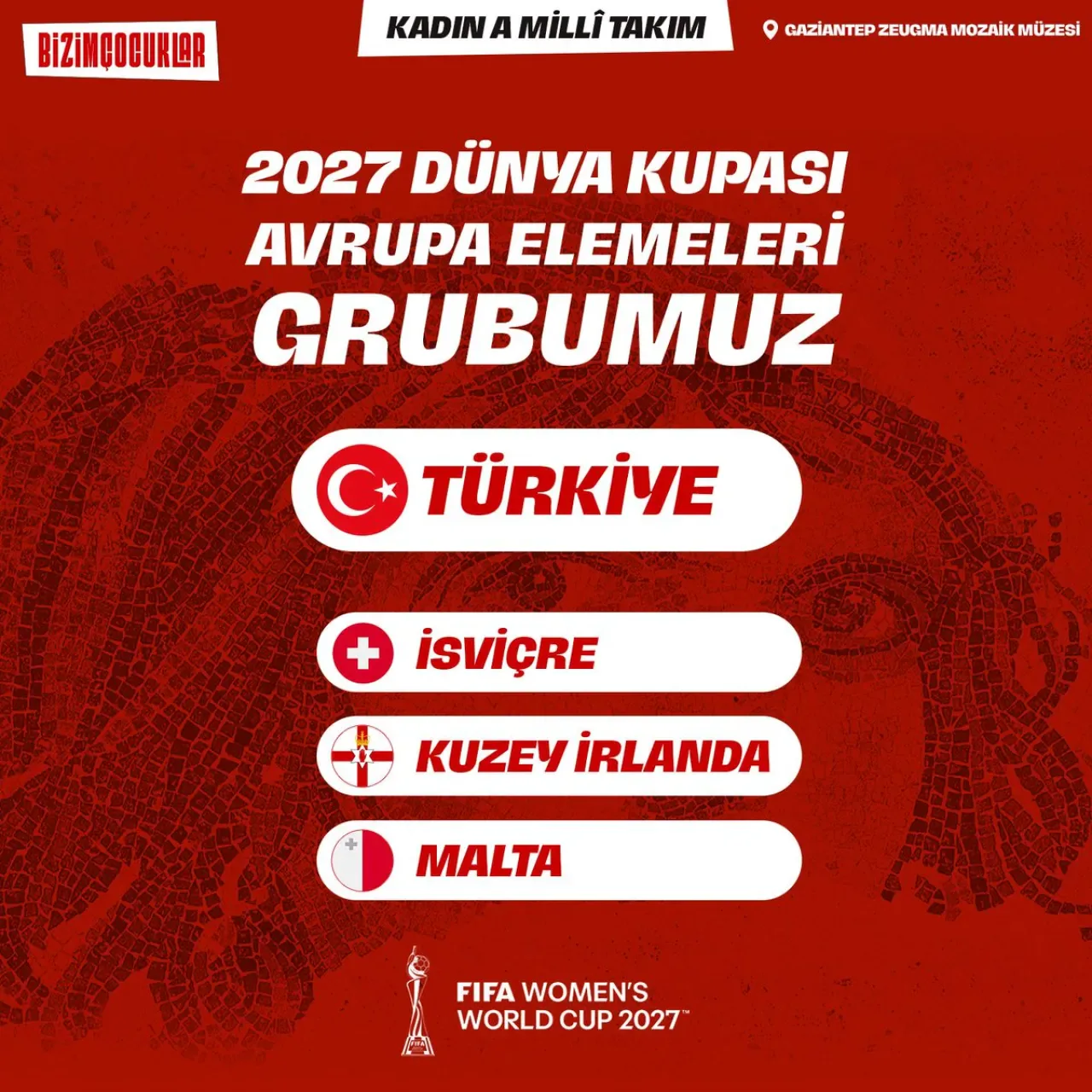 2027 FIFA Kadınlar Dünya Kupası Avrupa Elemeleri Başladı 2027 FIFA Kadınlar Dünya Kupası Avrupa Elemeleri Başladı