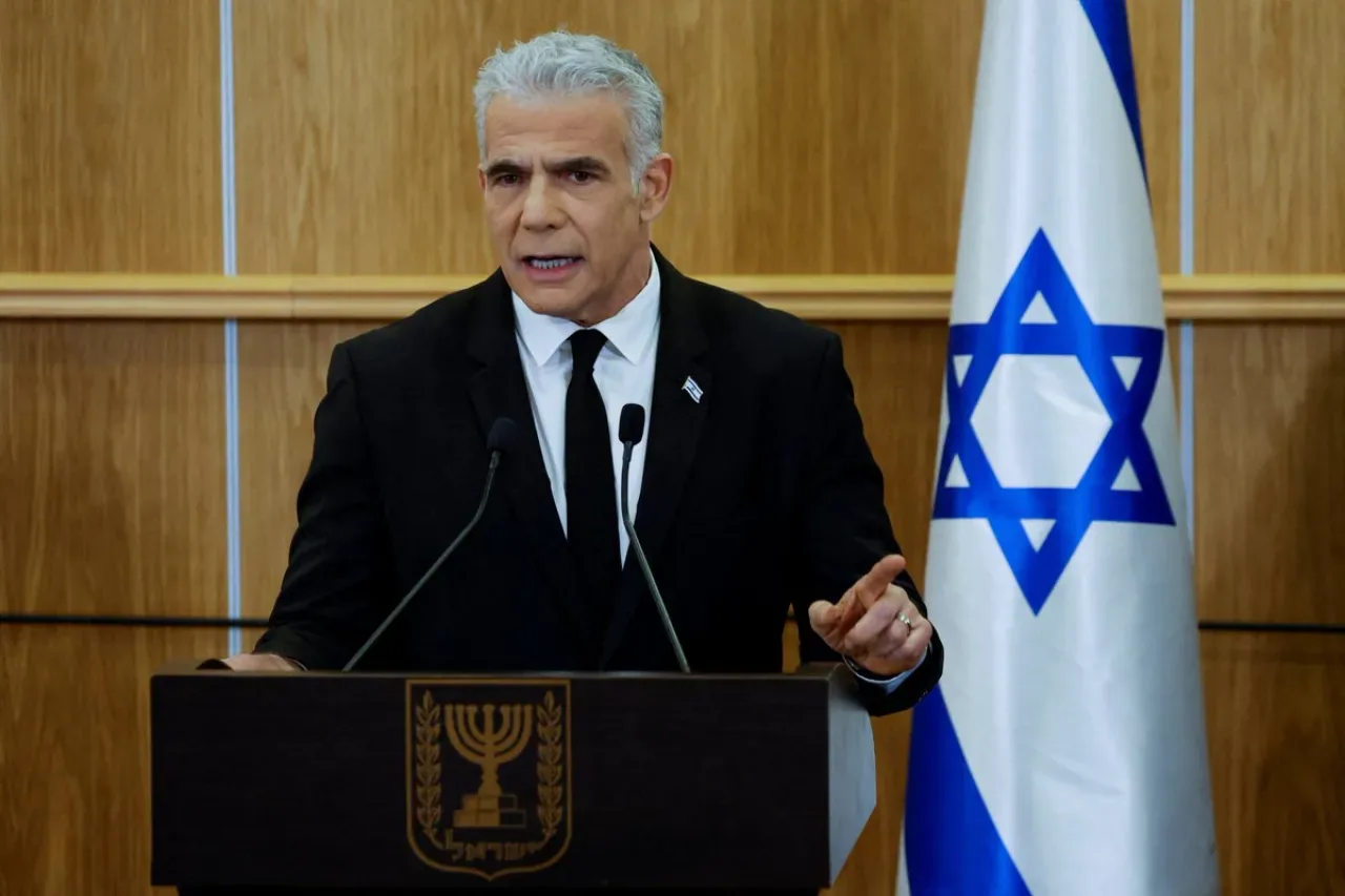 İsrail Muhalefet Lideri Yair Lapid, Batı Şeria'daki Yahudi Şiddetini Kınadı İsrail Muhalefet Lideri Yair Lapid, Batı Şeria'daki Yahudi Şiddetini Kınadı