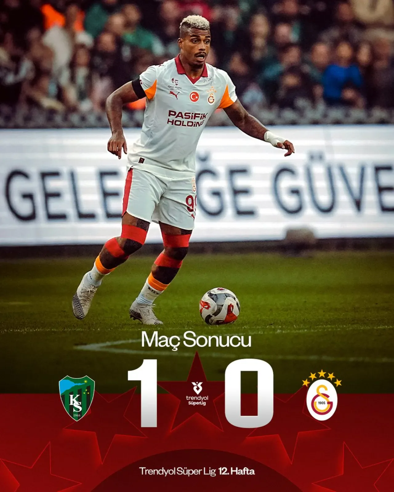 Galatasaray, Kocaelispor'a 1-0 Mağlup Oldu Galatasaray, Kocaelispor'a 1-0 Mağlup Oldu