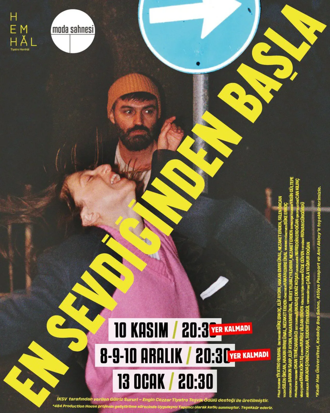 En Sevdiğinden Başla Oyunu Yeni Tarihlerle Moda Sahnesi'nde En Sevdiğinden Başla Oyunu Yeni Tarihlerle Moda Sahnesi'nde