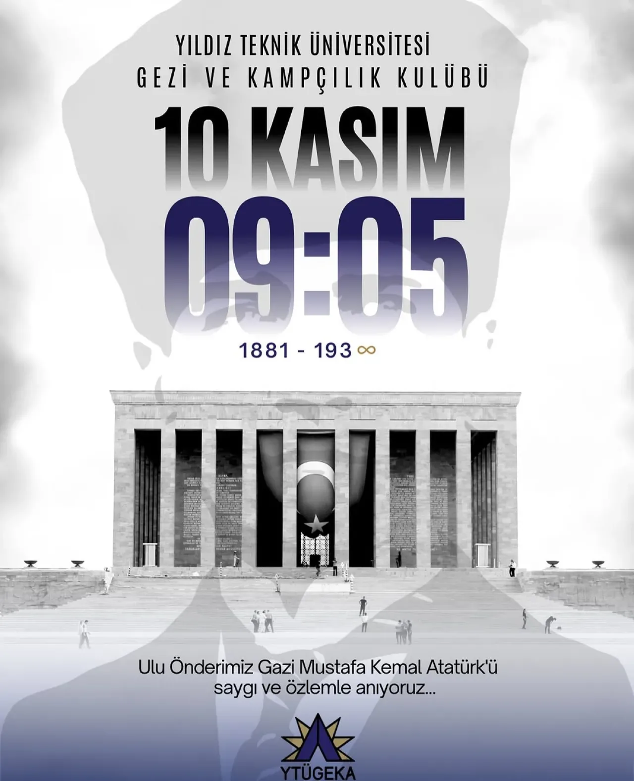 YTÜ Gezi ve Kampçılık Kulübü'nden Anlamlı Anma YTÜ Gezi ve Kampçılık Kulübü'nden Anlamlı Anma