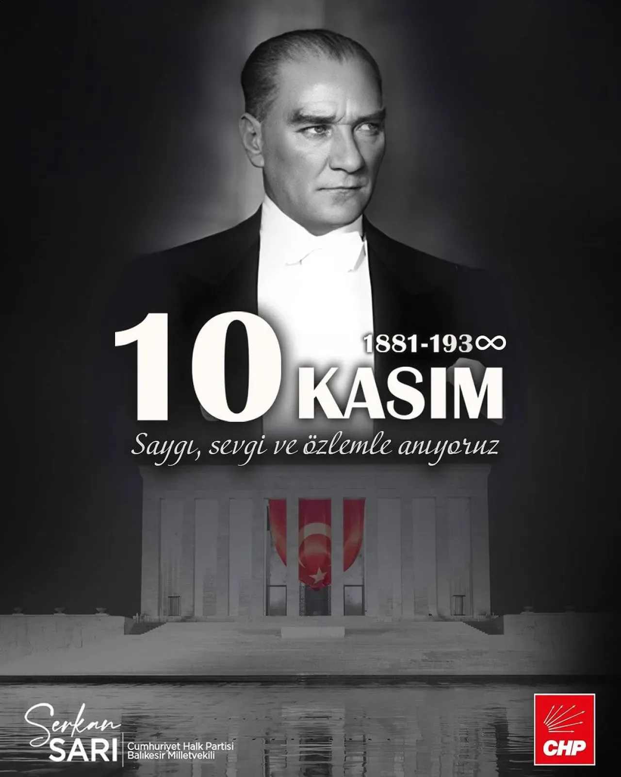 10 Kasım'da Yürekler Yeniden Atatürk İçin Attı 10 Kasım'da Yürekler Yeniden Atatürk İçin Attı