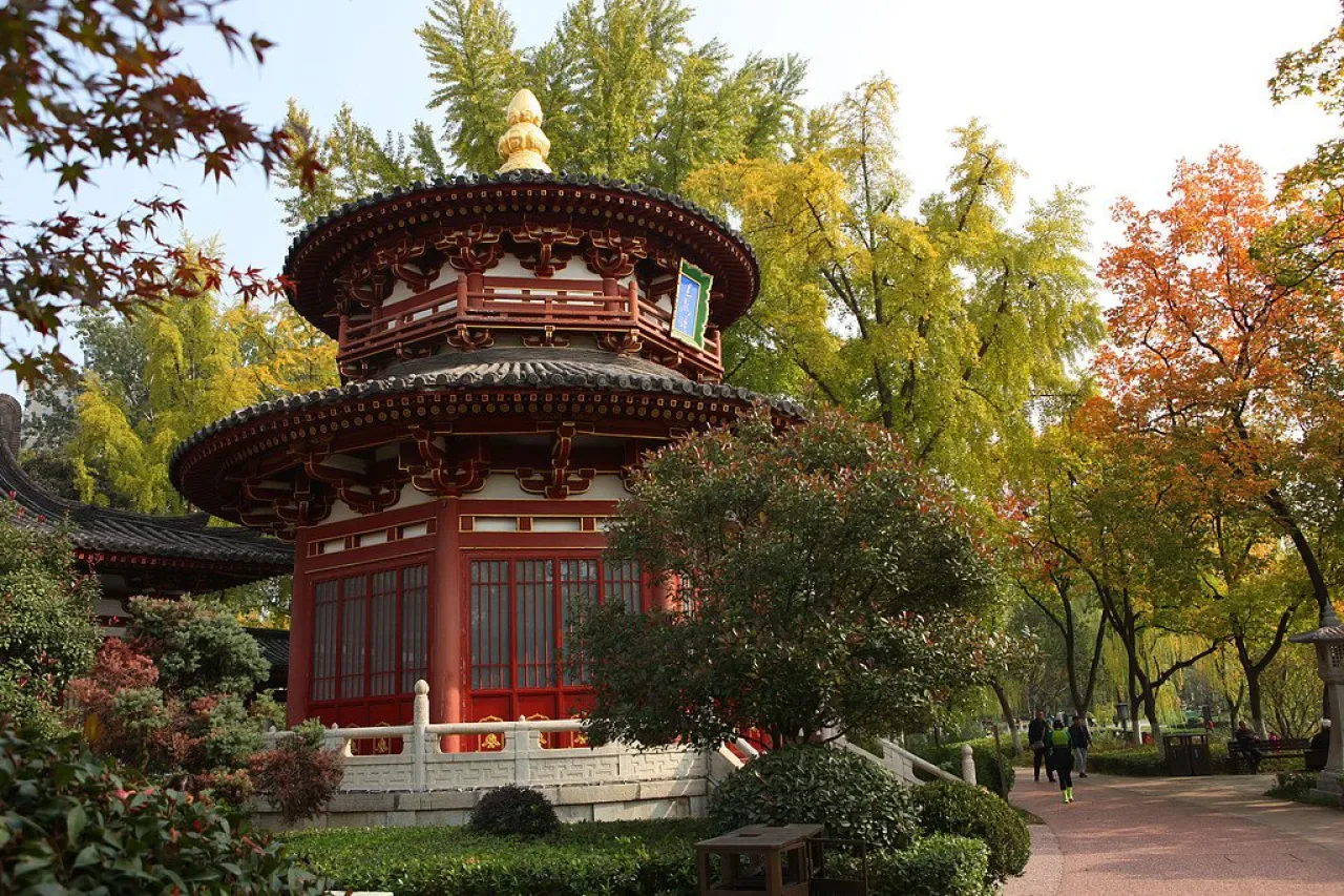Xi'an'daki Xingqinggong Parkı, Sonbaharın Tang Hanedanı İhtişamıyla Buluşuyor Xi'an'daki Xingqinggong Parkı, Sonbaharın Tang Hanedanı İhtişamıyla Buluşuyor