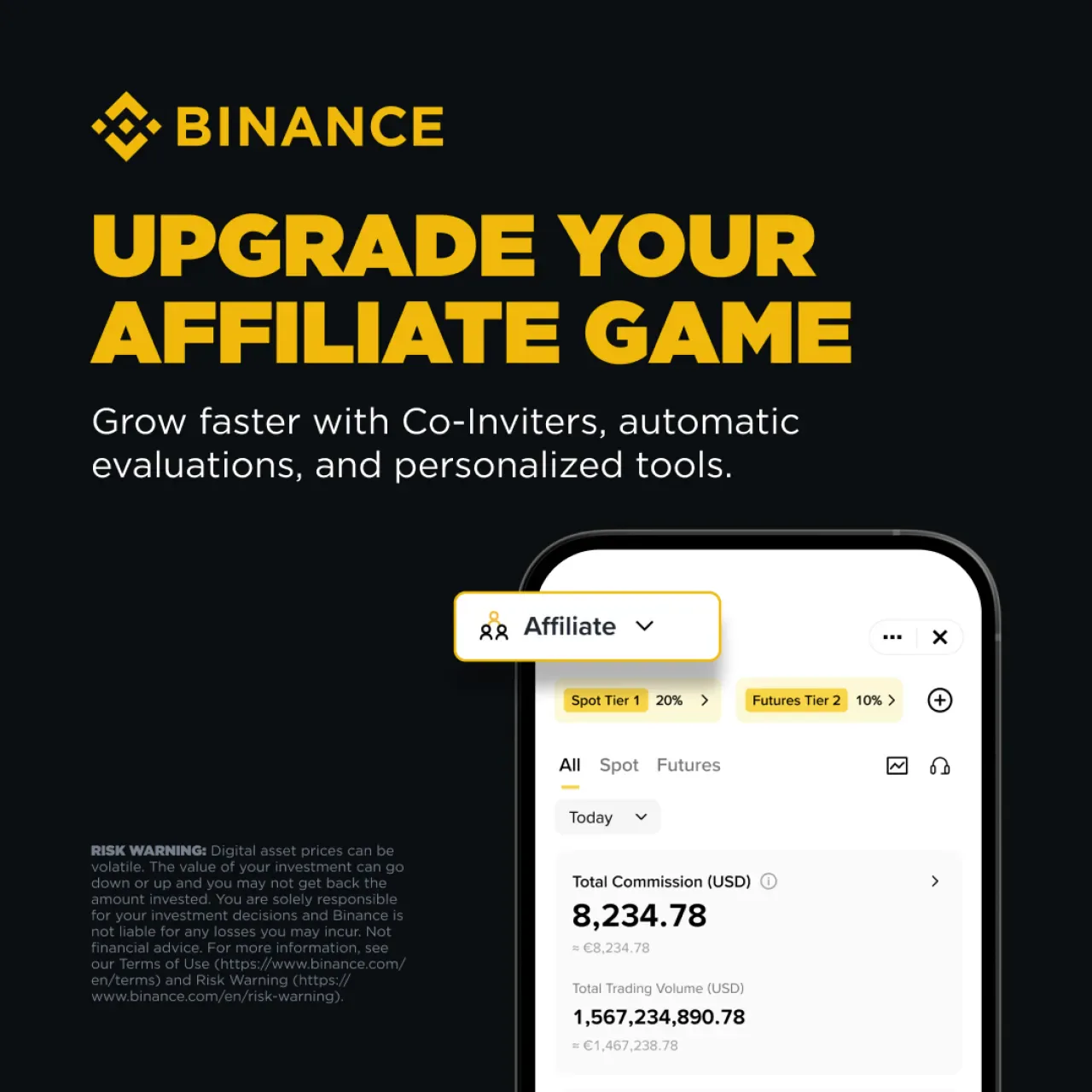 Binance, Yeni Özellikler ve Gelişmiş Araçlarla Affiliate Programını Güçlendirdi Binance, Yeni Özellikler ve Gelişmiş Araçlarla Affiliate Programını Güçlendirdi