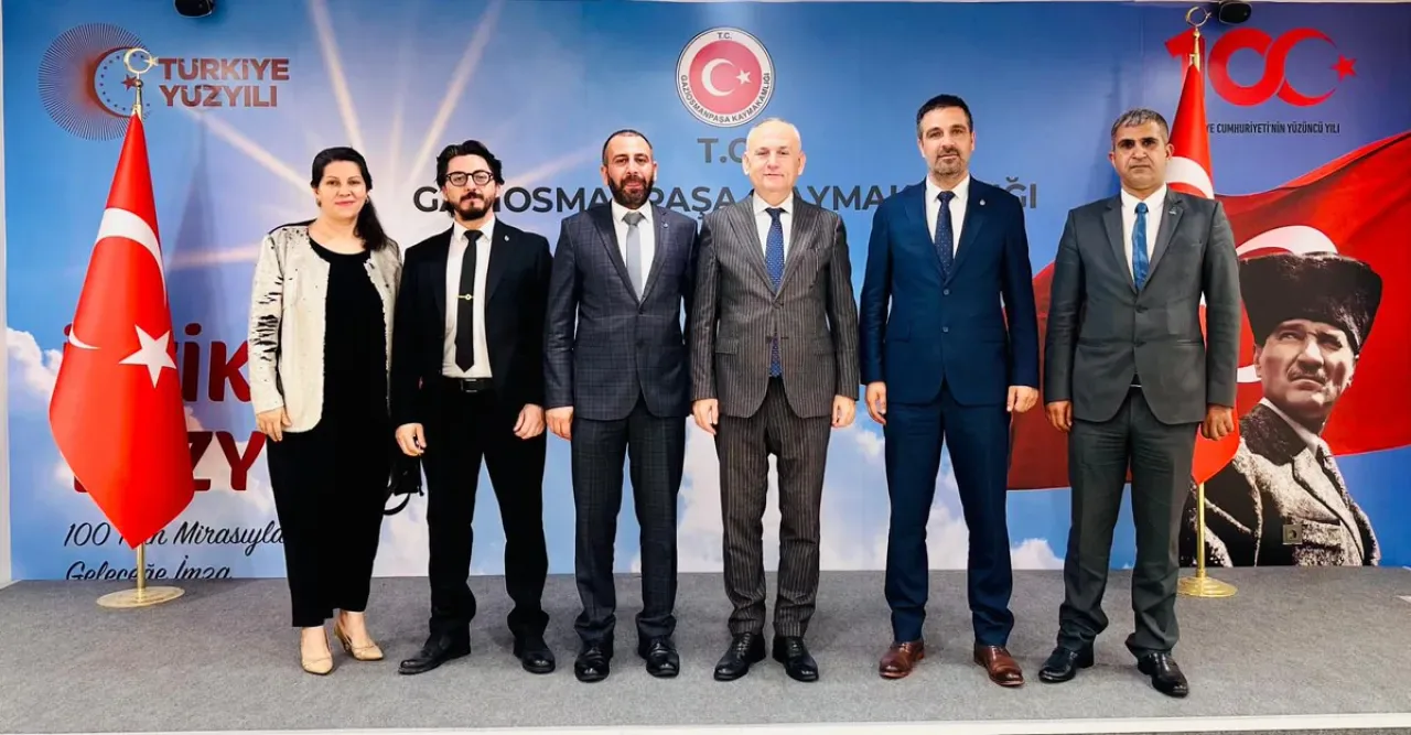 DEVA Partisi Gaziosmanpaşa İlçe Başkanı Kaymakam İskender Yönden'i Ziyaret Etti DEVA Partisi Gaziosmanpaşa İlçe Başkanı Kaymakam İskender Yönden'i Ziyaret Etti