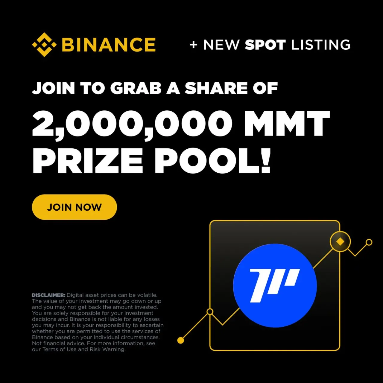 Binance, Momentum (MMT) Spot Alım Satımı ile 2.000.000 MMT Token Ödül Havuzu Duyurdu Binance, Momentum (MMT) Spot Alım Satımı ile 2.000.000 MMT Token Ödül Havuzu Duyurdu
