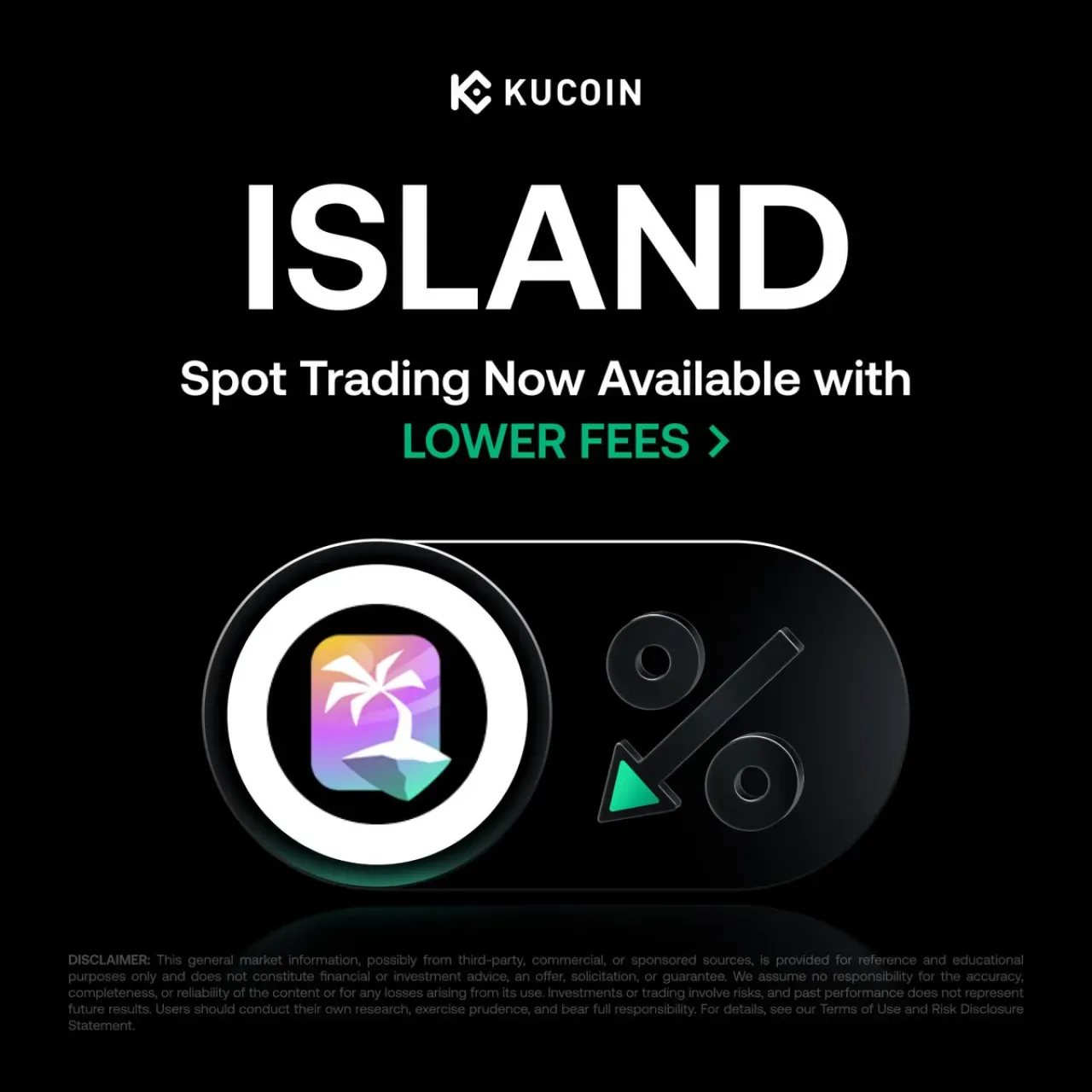 KuCoin, Nifty Island (ISLAND) Spot İşlem Ücretlerinde Geçici İndirime Gidiyor KuCoin, Nifty Island (ISLAND) Spot İşlem Ücretlerinde Geçici İndirime Gidiyor