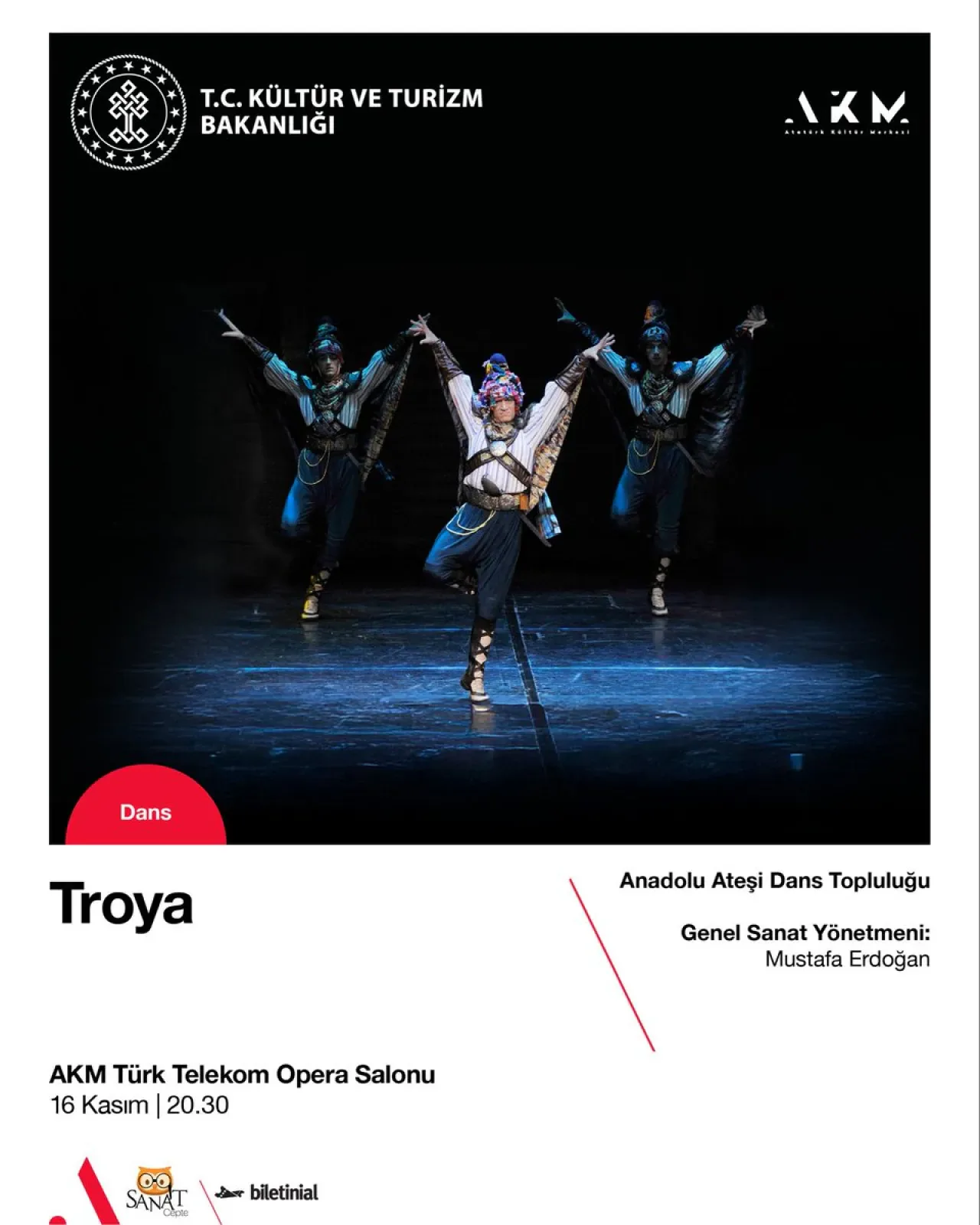 Anadolu Ateşi, Troya Efsanesini AKM Sahnesine Taşıyor Anadolu Ateşi, Troya Efsanesini AKM Sahnesine Taşıyor