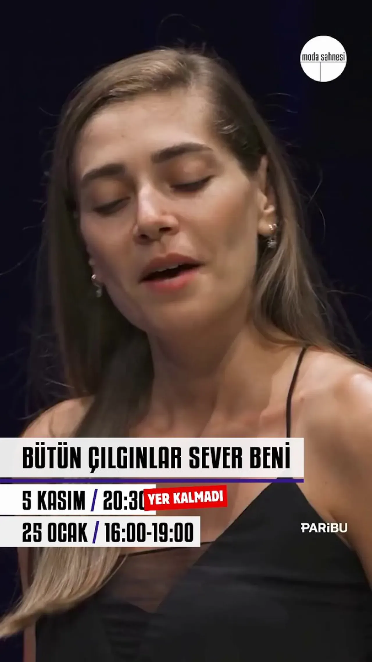 Moda Sahnesi'nde Yeni Tiyatro Oyunu: Bütün Çılgınlar Sever Beni Moda Sahnesi'nde Yeni Tiyatro Oyunu: Bütün Çılgınlar Sever Beni