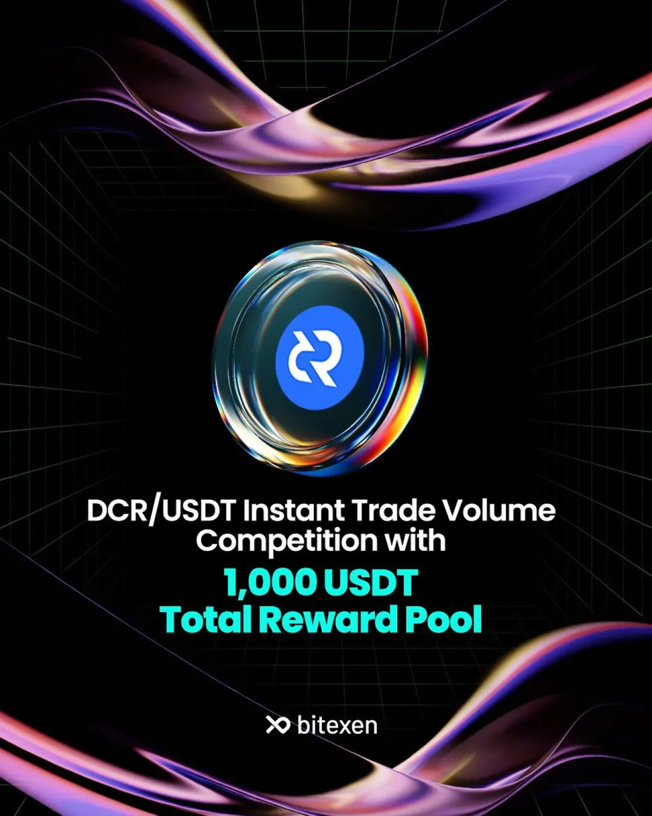 Bitexen'de DCR/USDT Anlık İşlem Hacmi Yarışması Başladı: 1.000 USDT Ödül Havuzu Bitexen'de DCR/USDT Anlık İşlem Hacmi Yarışması Başladı: 1.000 USDT Ödül Havuzu