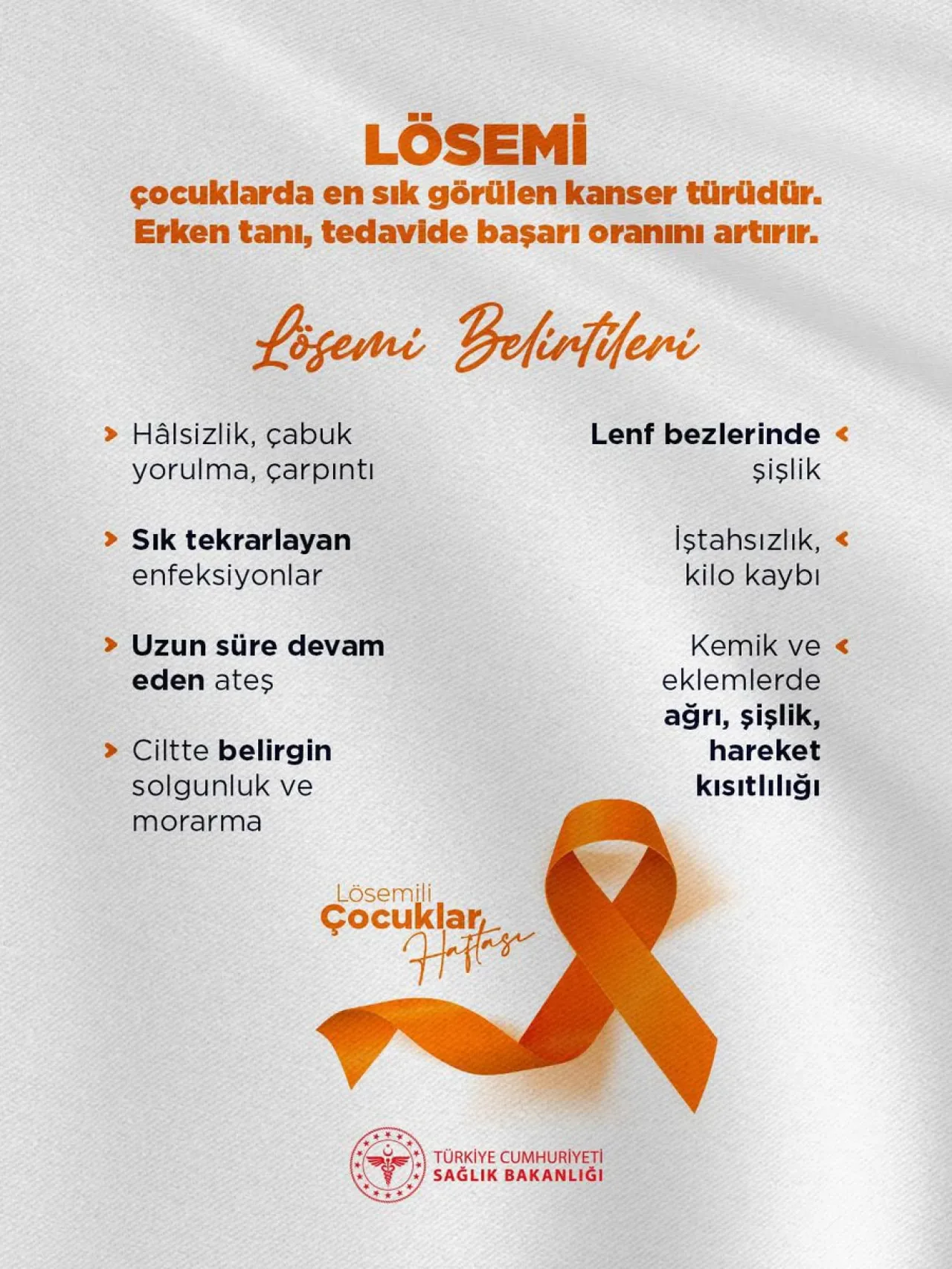 Lösemi Çocuklarda En Sık Görülen Kanser Türü Olarak Öne Çıkıyor Lösemi Çocuklarda En Sık Görülen Kanser Türü Olarak Öne Çıkıyor