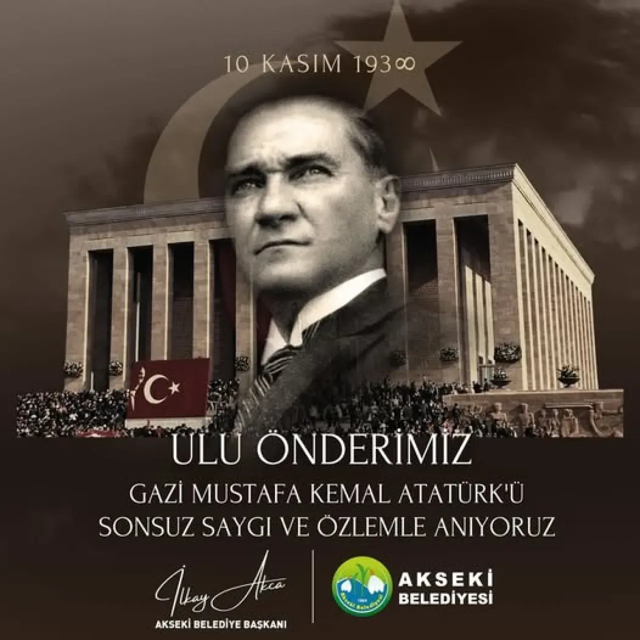 Akseki'de 10 Kasım Atatürk'ü Anma Töreni Düzenlendi Akseki'de 10 Kasım Atatürk'ü Anma Töreni Düzenlendi