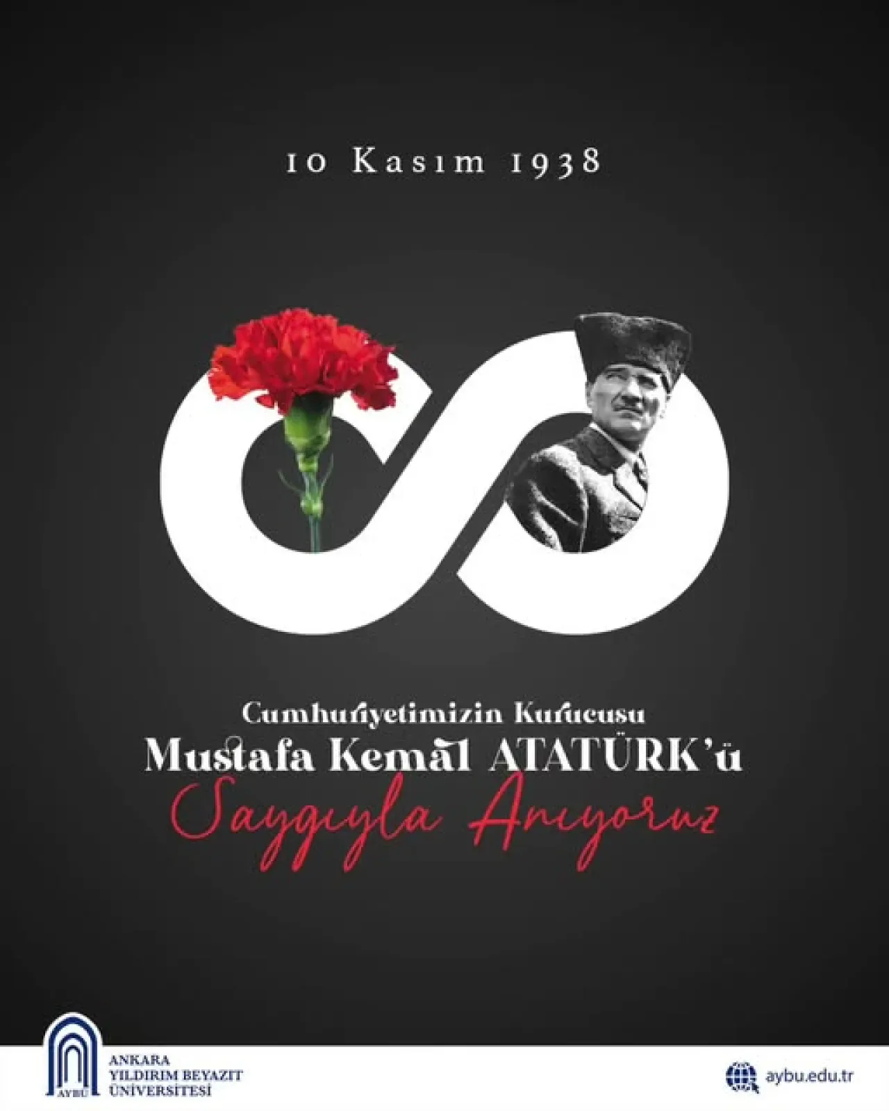 Gazi Mustafa Kemal Atatürk, Ankara Yıldırım Beyazıt Üniversitesi'nde Törenle Anıldı Gazi Mustafa Kemal Atatürk, Ankara Yıldırım Beyazıt Üniversitesi'nde Törenle Anıldı