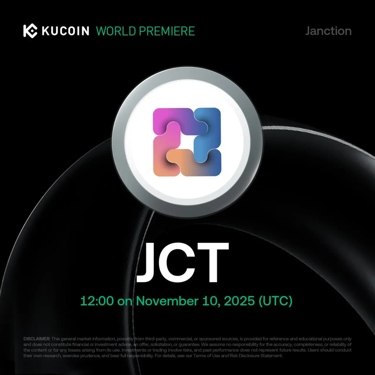 KuCoin, JCT (Janction) Token'ını Listeliyor: İşlemler 10 Kasım'da Başlıyor KuCoin, JCT (Janction) Token'ını Listeliyor: İşlemler 10 Kasım'da Başlıyor
