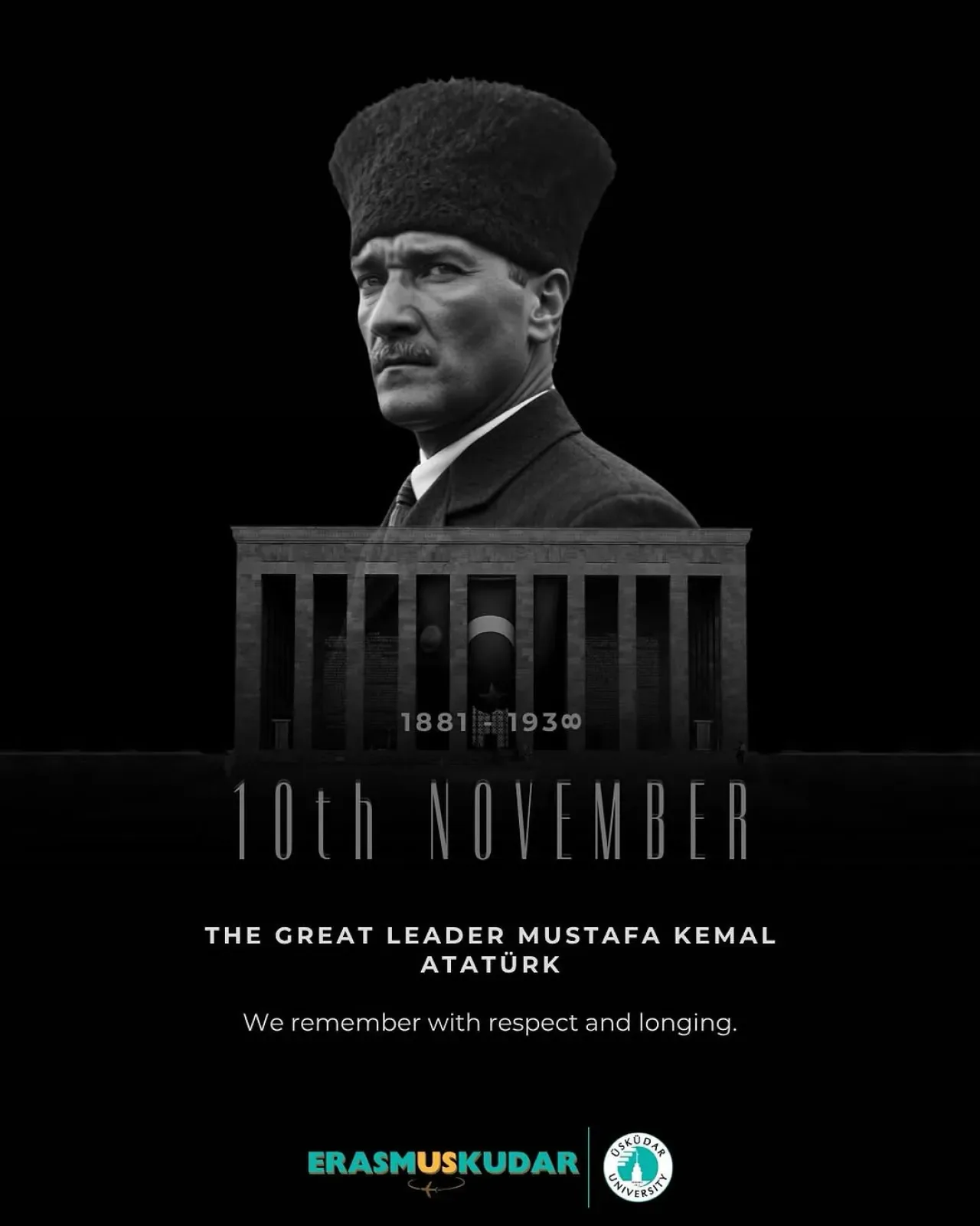 10 Kasım Atatürk'ü Anma Töreni: Üsküdar Üniversitesi'nde Duygusal Anlar 10 Kasım Atatürk'ü Anma Töreni: Üsküdar Üniversitesi'nde Duygusal Anlar