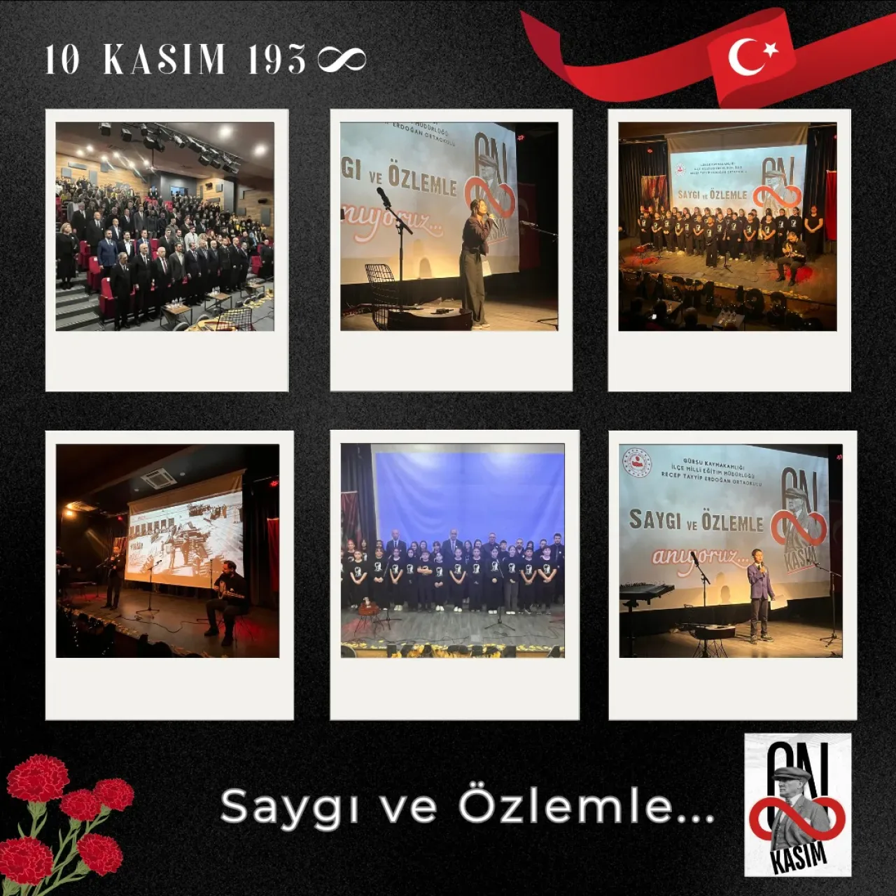 Gürsu'da 10 Kasım Atatürk'ü Anma Törenleri Düzenlendi Gürsu'da 10 Kasım Atatürk'ü Anma Törenleri Düzenlendi