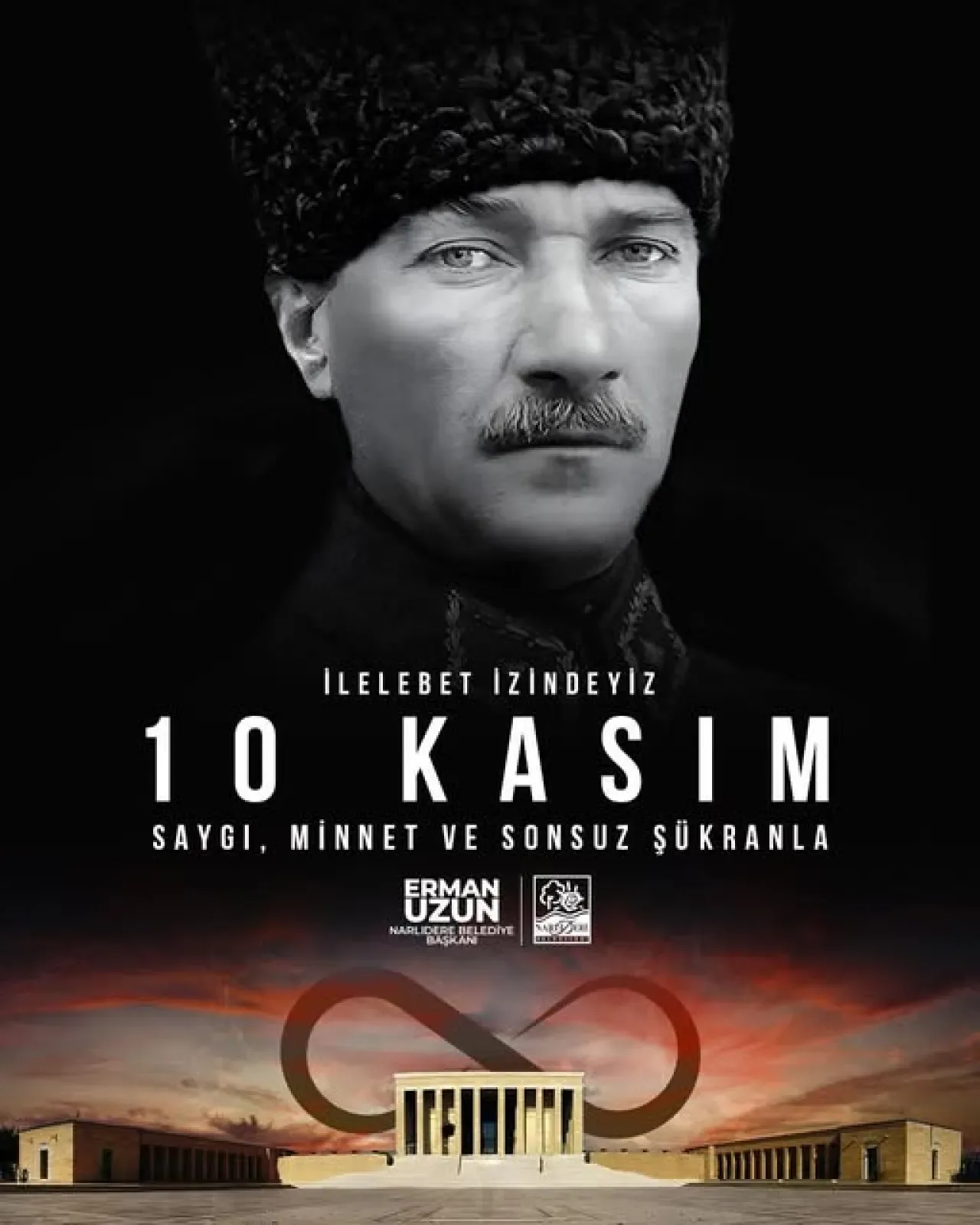 İzmir Narlıdere'de Atatürk, Sonsuz Şükran ve Minnetle Anıldı İzmir Narlıdere'de Atatürk, Sonsuz Şükran ve Minnetle Anıldı