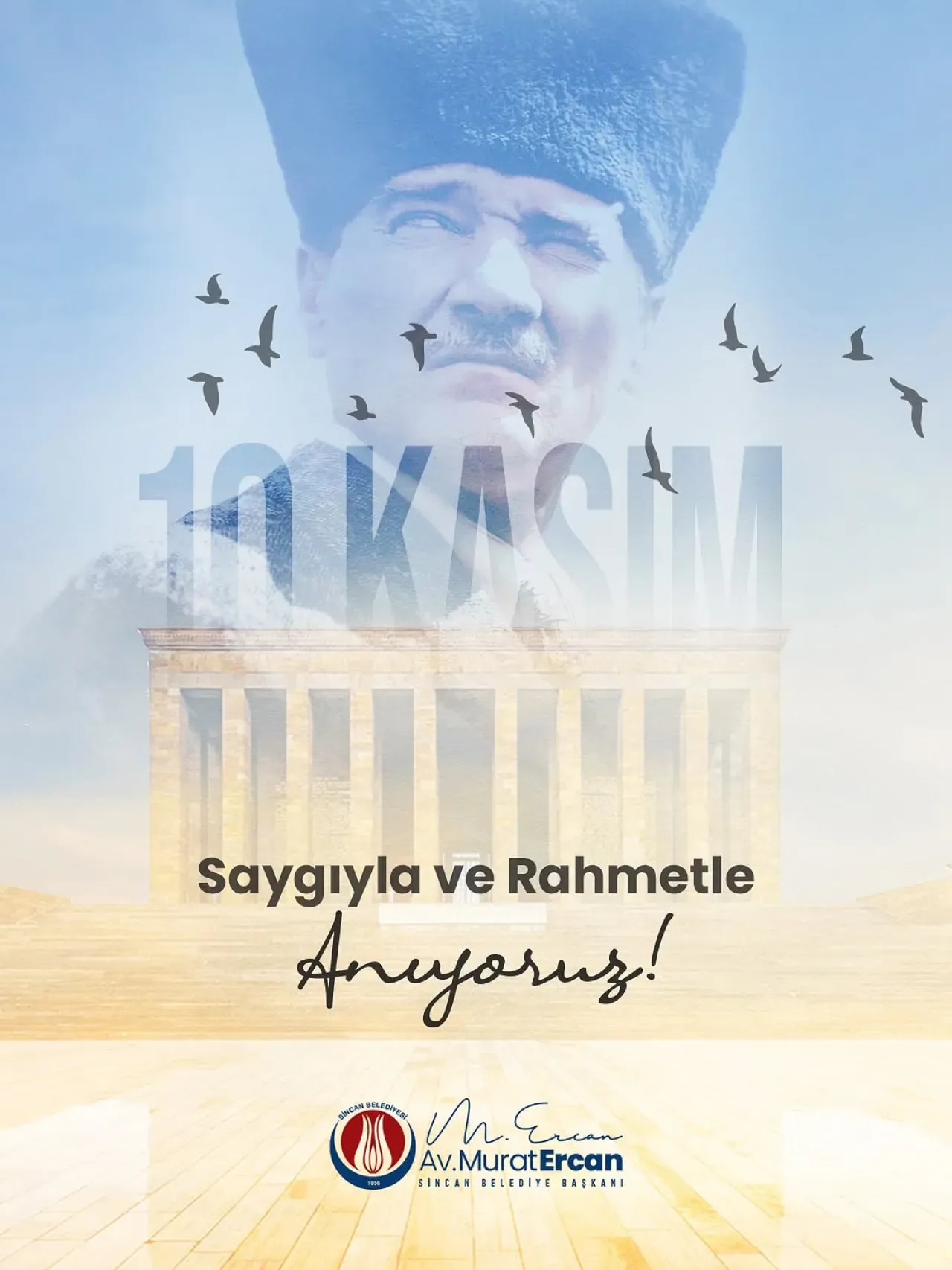 Sincan'da Gazi Mustafa Kemal Atatürk İçin Anma Töreni Düzenlendi Sincan'da Gazi Mustafa Kemal Atatürk İçin Anma Töreni Düzenlendi